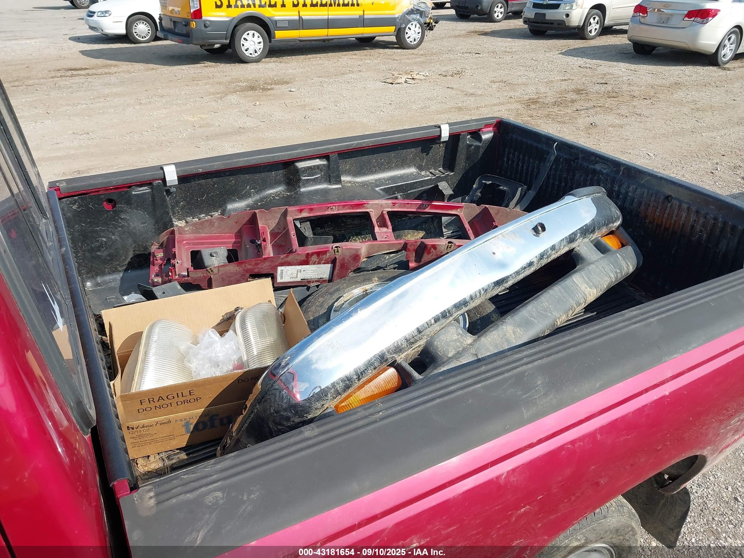 1996 Mazda B2300   Burgundy vin: 4F4CR12A5TTM18580