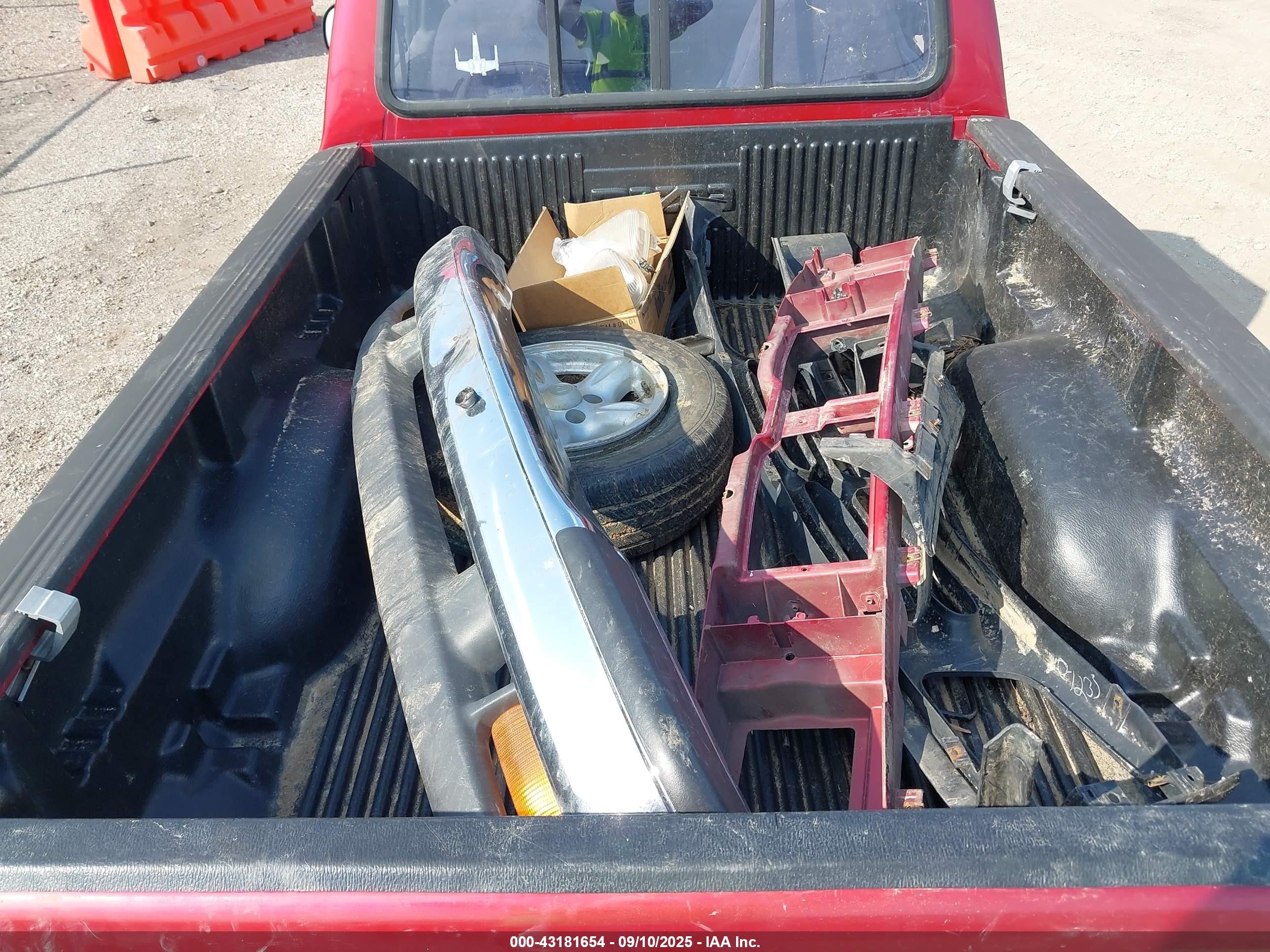 1996 Mazda B2300   Burgundy vin: 4F4CR12A5TTM18580