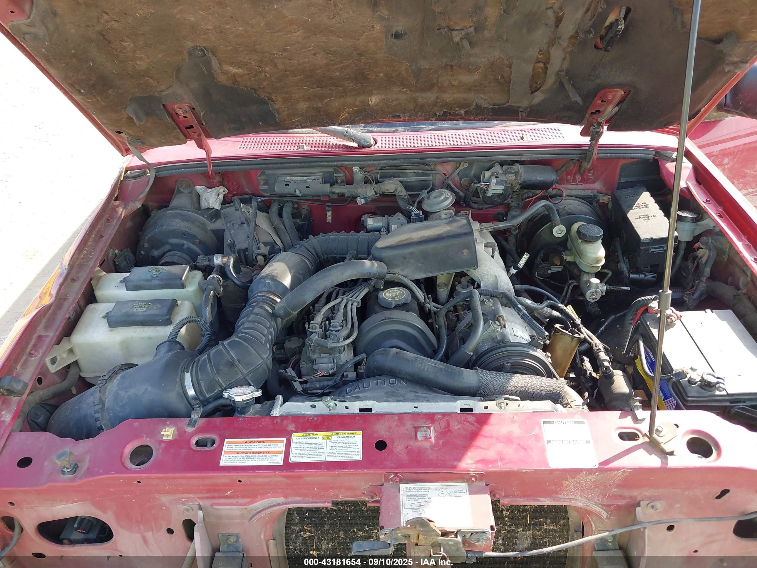 1996 Mazda B2300   Burgundy vin: 4F4CR12A5TTM18580