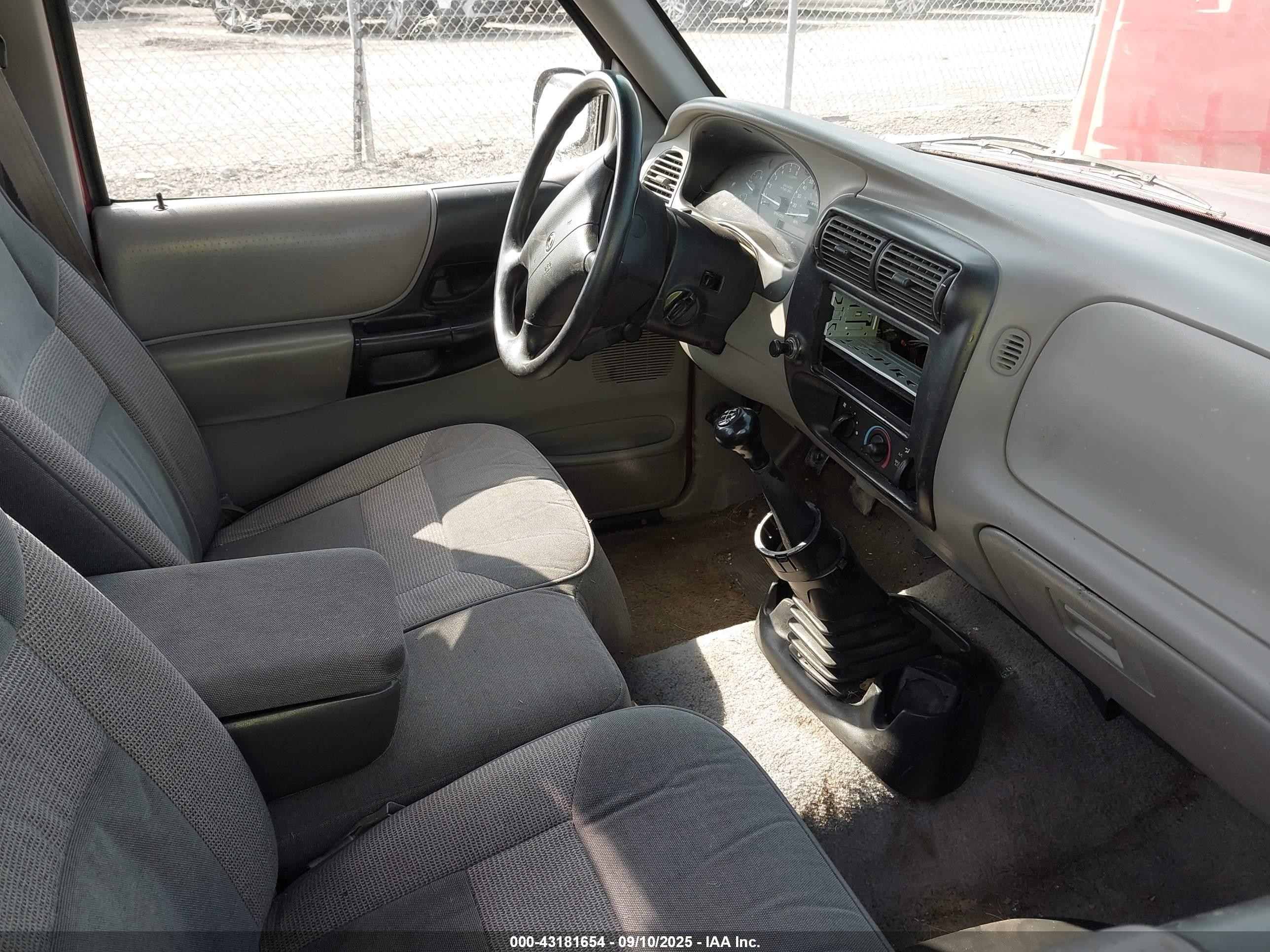 1996 Mazda B2300   Burgundy vin: 4F4CR12A5TTM18580