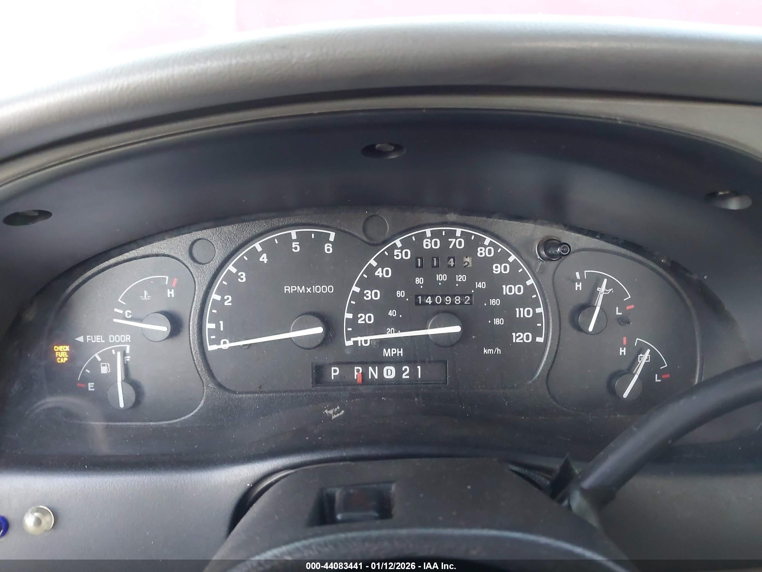 1996 Mazda B2300   Burgundy vin: 4F4CR12A6TTM24971