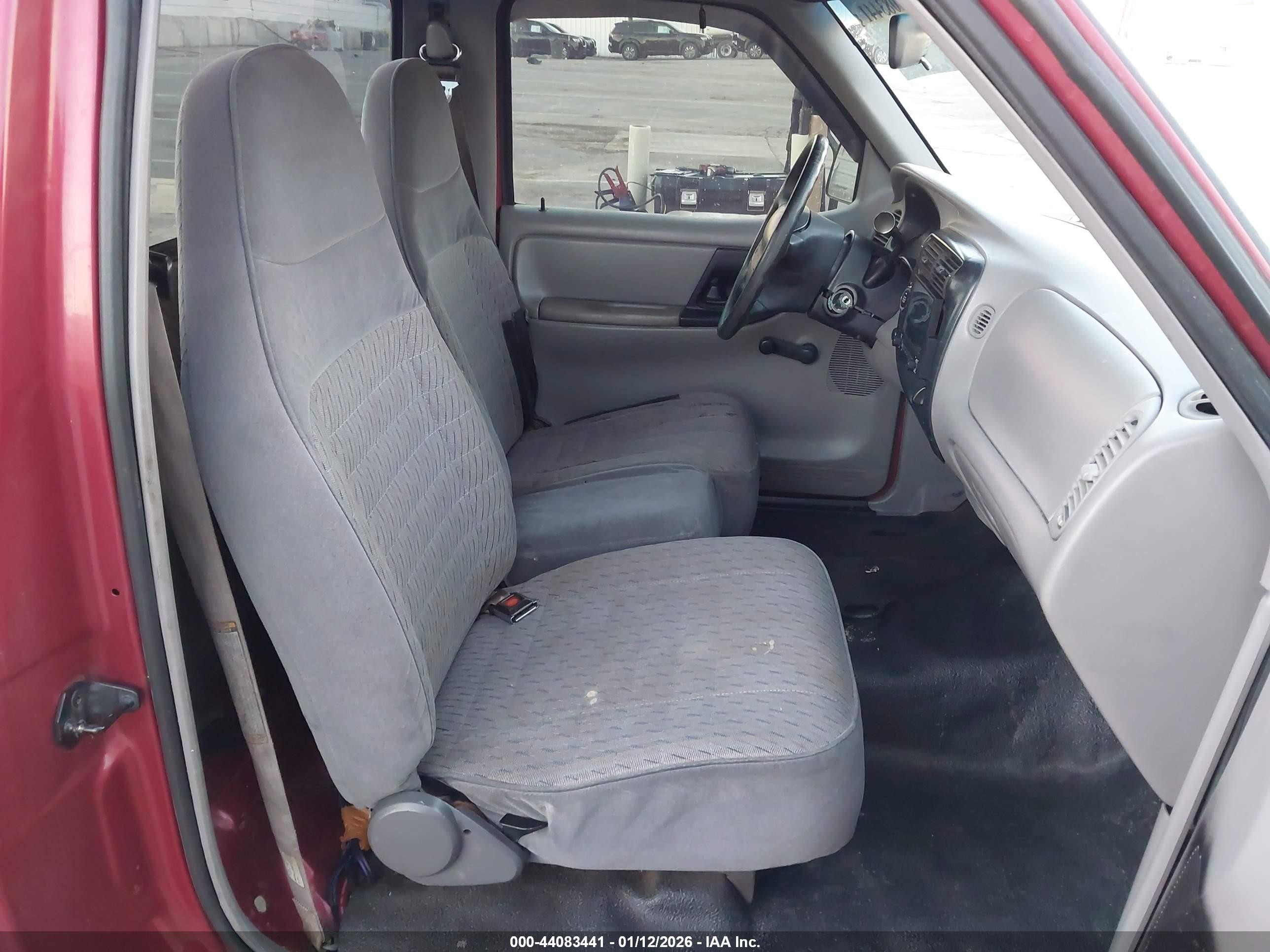1996 Mazda B2300   Burgundy vin: 4F4CR12A6TTM24971