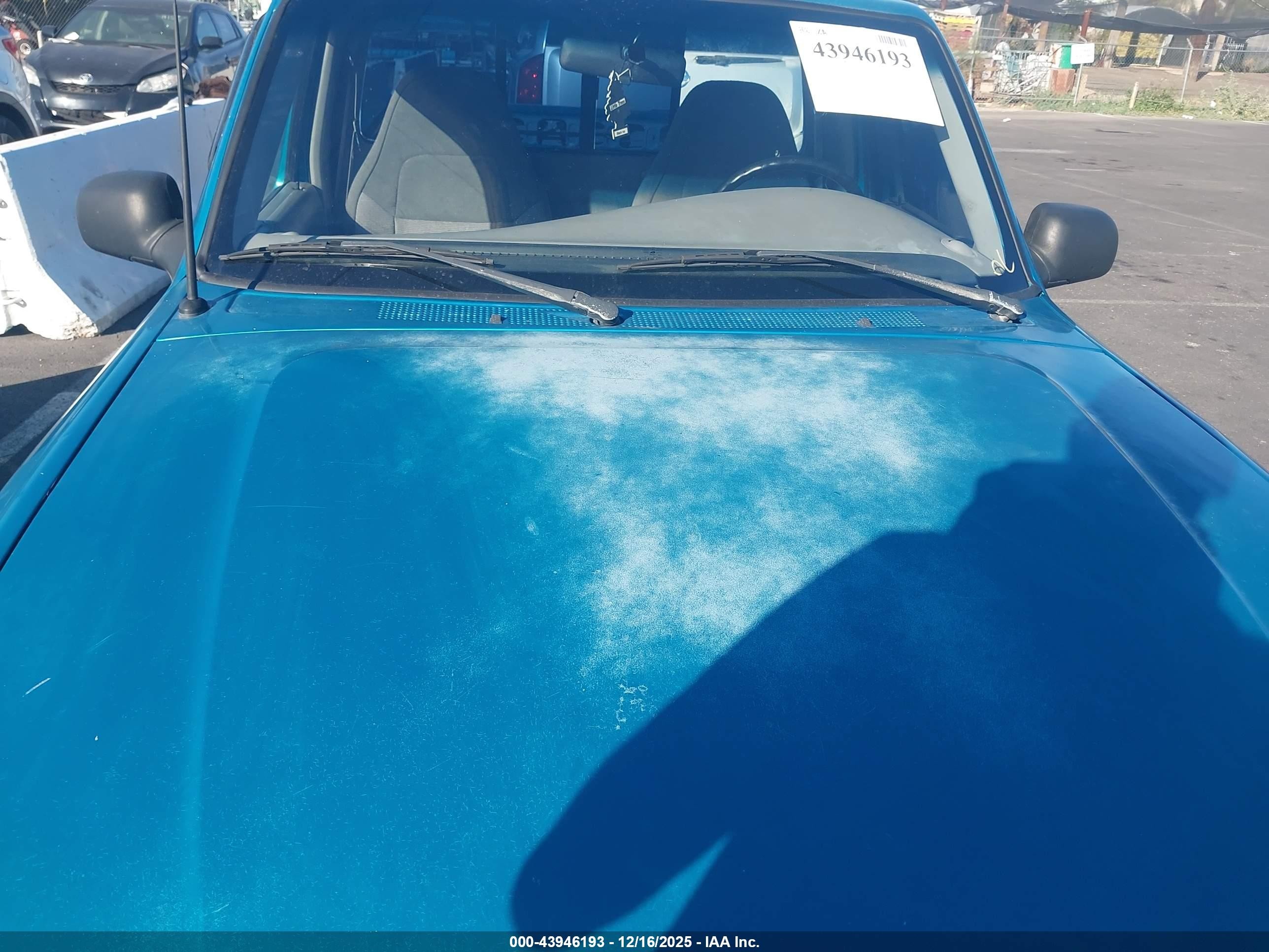1996 Mazda B2300   Blue vin: 4F4CR12A6TTM48879