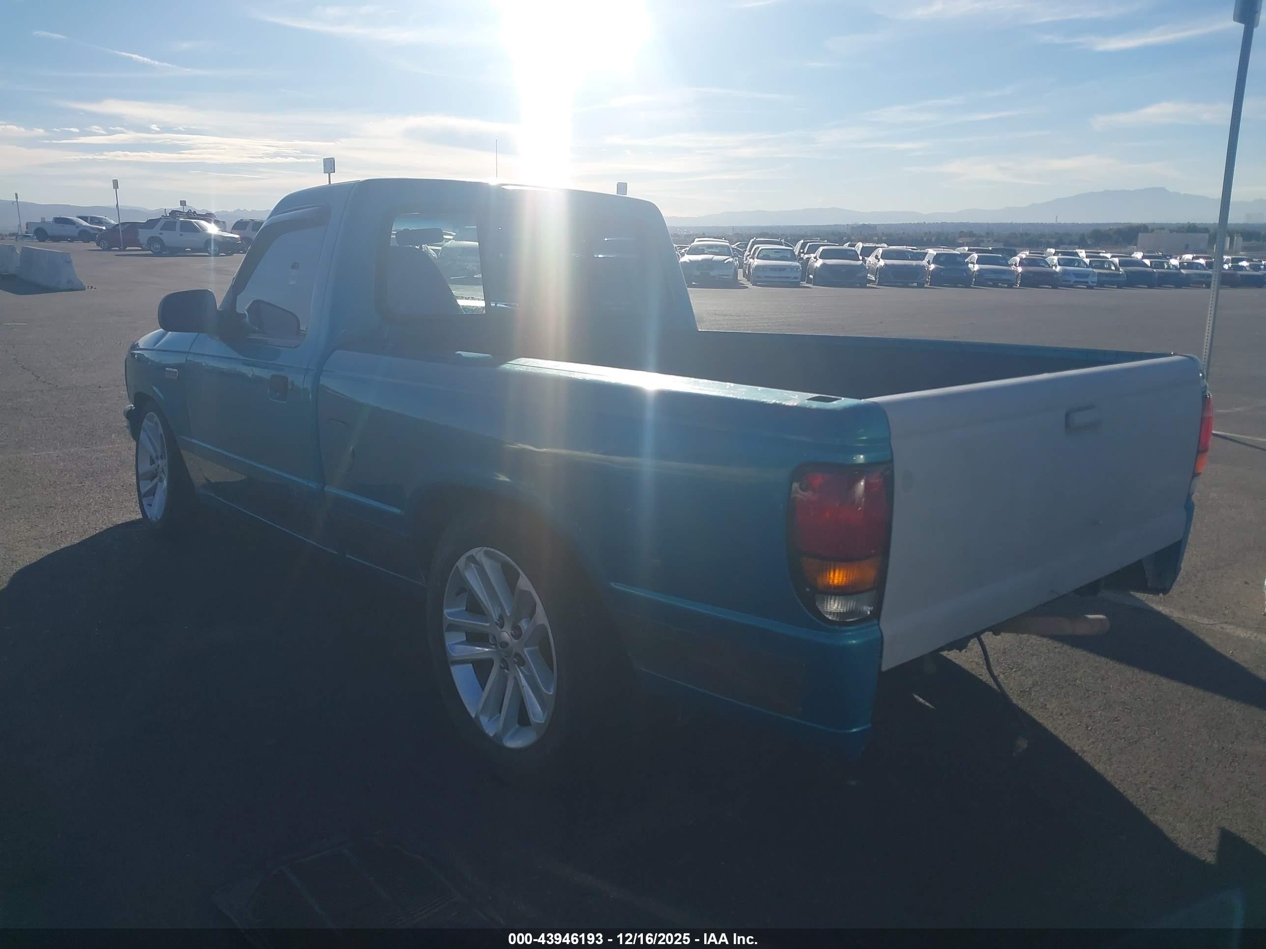 1996 Mazda B2300   Blue vin: 4F4CR12A6TTM48879
