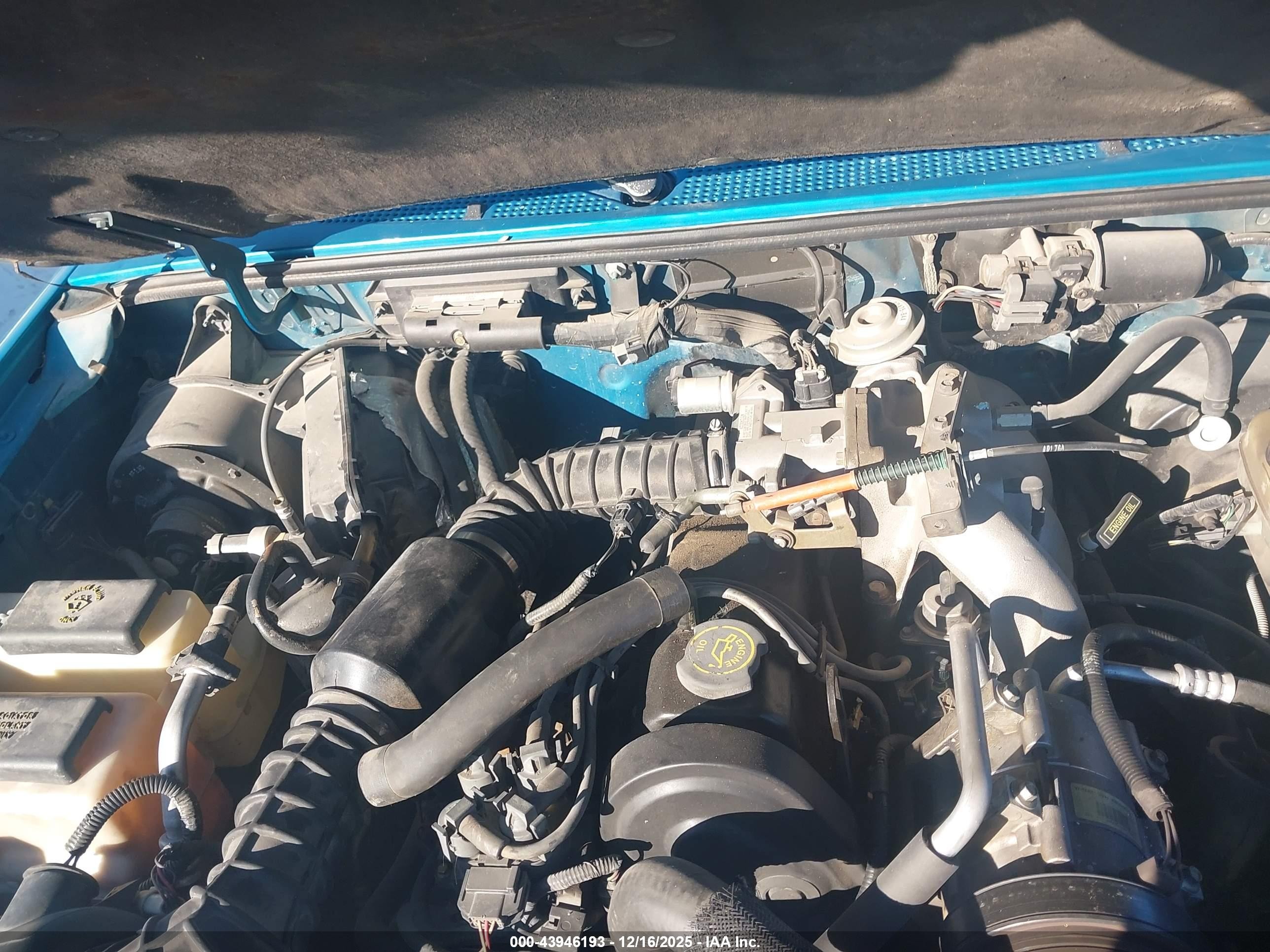 1996 Mazda B2300   Blue vin: 4F4CR12A6TTM48879