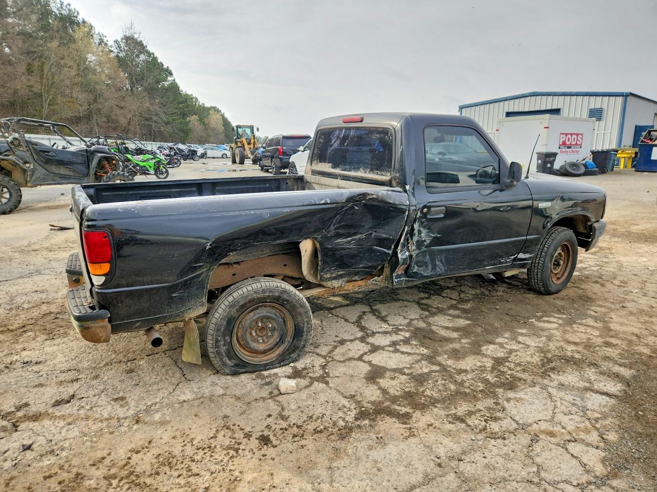 1994 Mazda B2300 Черный vin: 4F4CR12A7RTM74044
