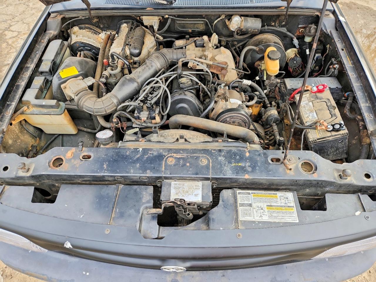 1994 Mazda B2300 Черный vin: 4F4CR12A7RTM74044