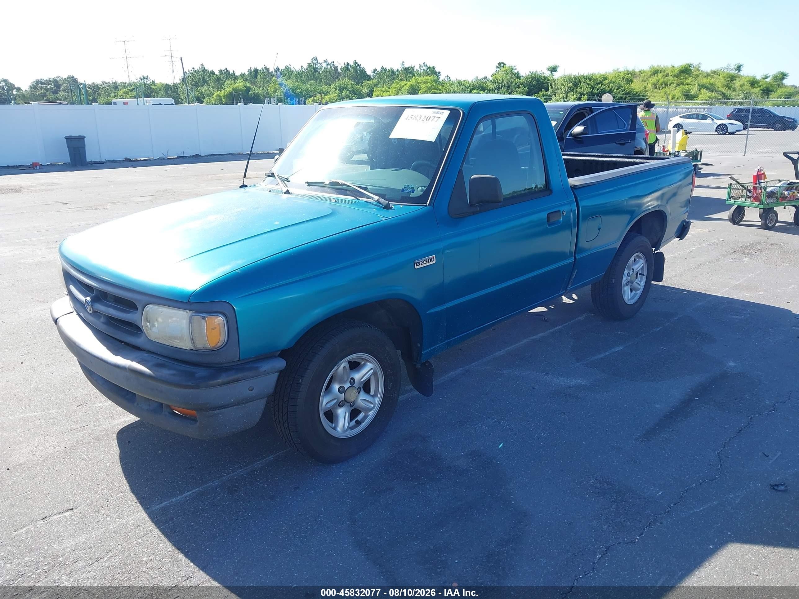 1995 Mazda B2300   Green vin: 4F4CR12A8STM12948