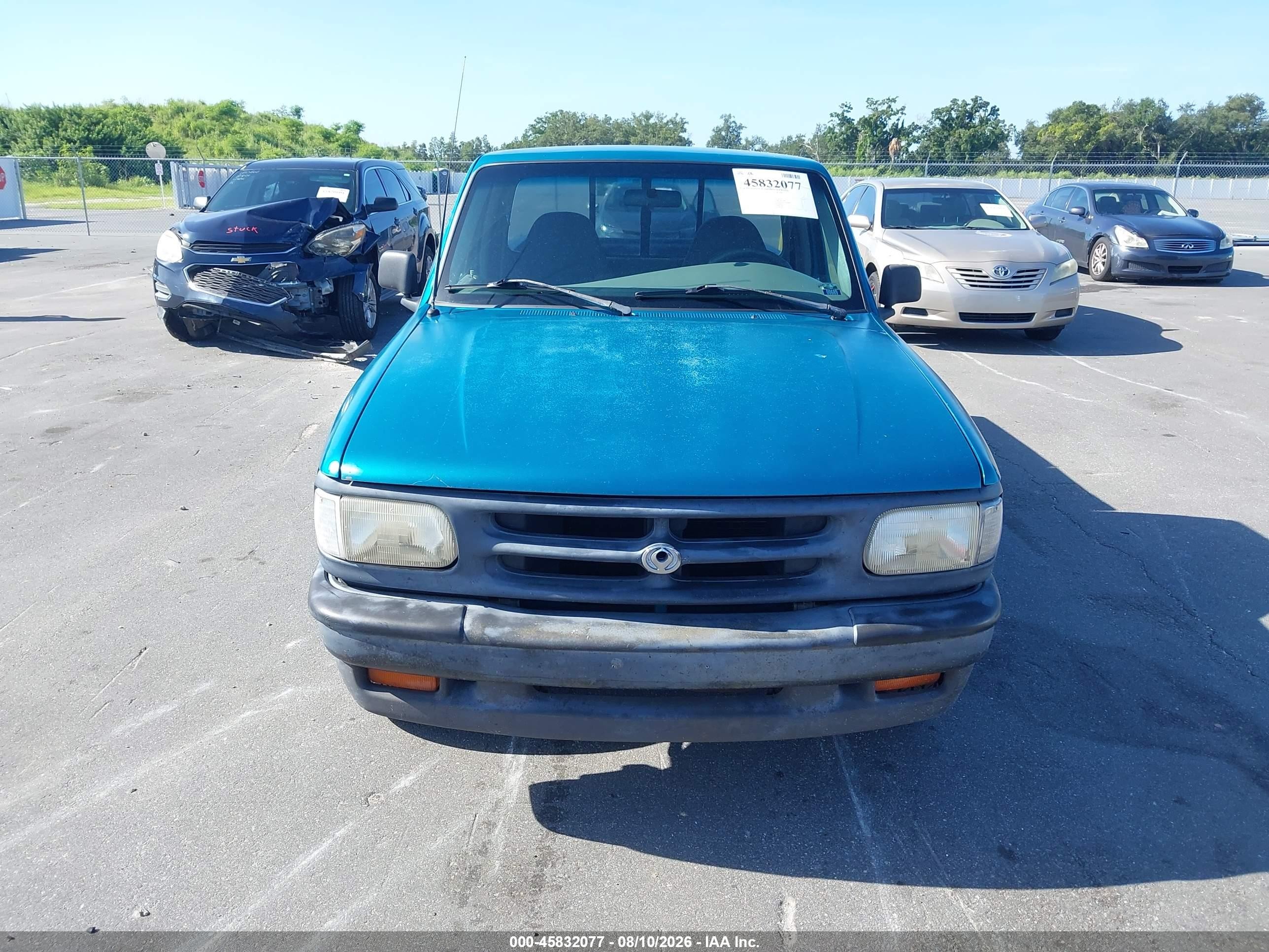 1995 Mazda B2300   Green vin: 4F4CR12A8STM12948