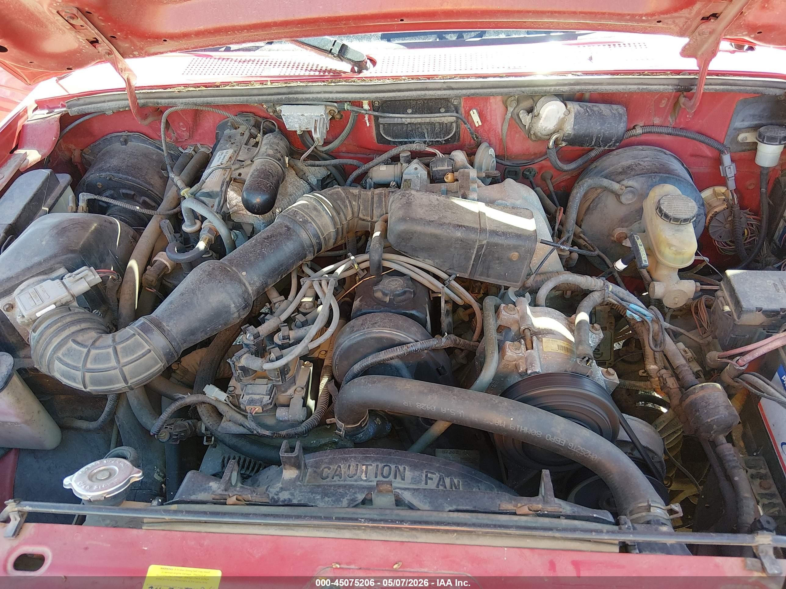 1994 Mazda B2300   Красный vin: 4F4CR12A9RTM99611