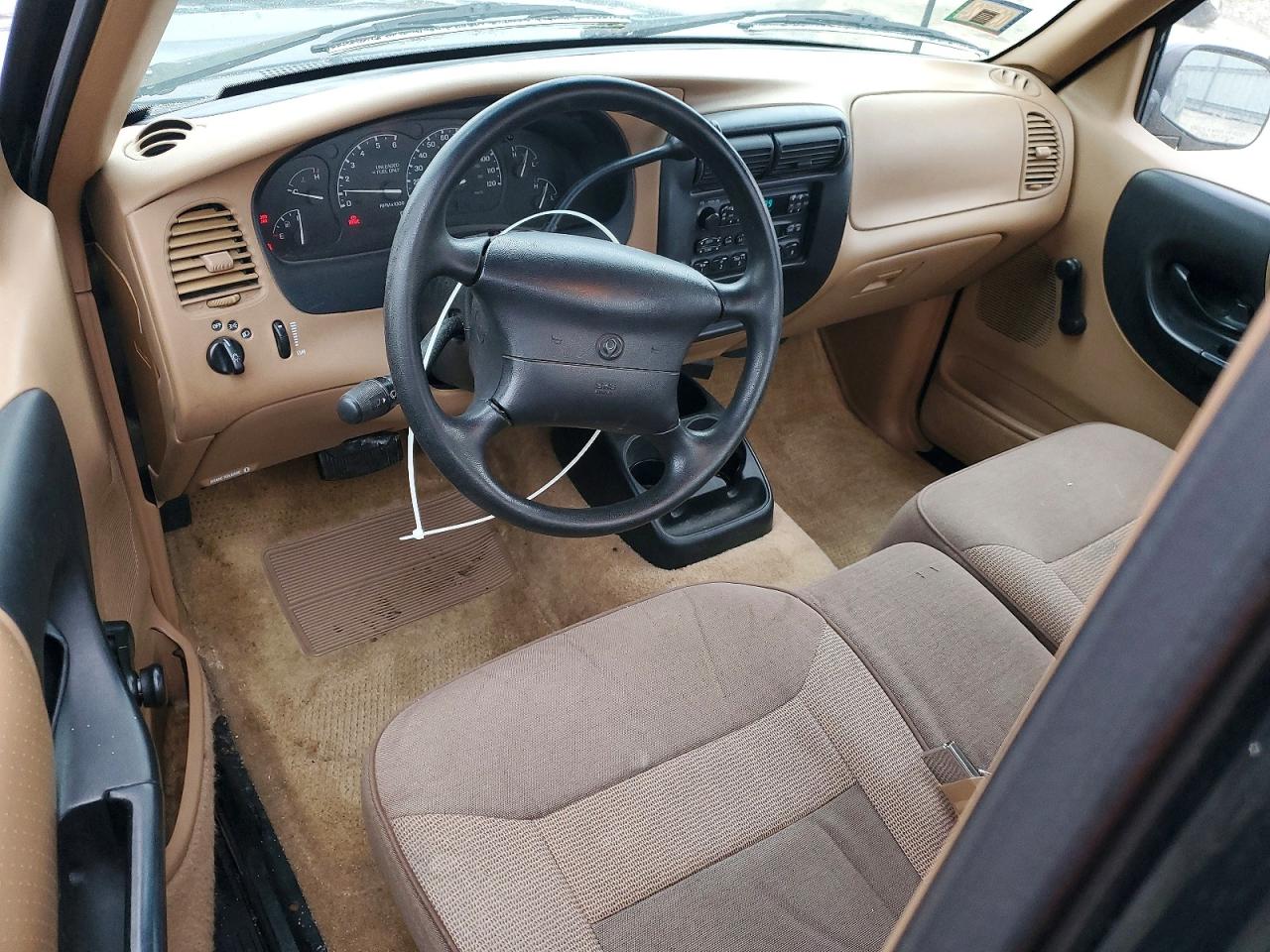 1996 Mazda B2300 Black vin: 4F4CR12AXTTM37237