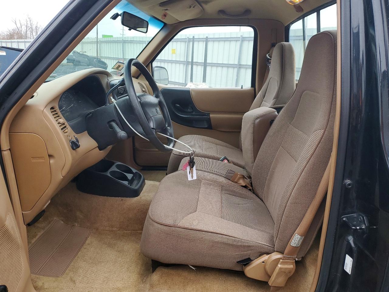 1996 Mazda B2300 Black vin: 4F4CR12AXTTM37237