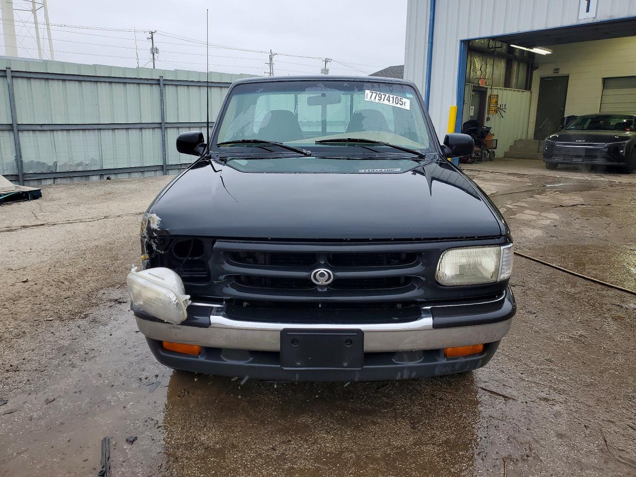 1996 Mazda B2300 Black vin: 4F4CR12AXTTM37237