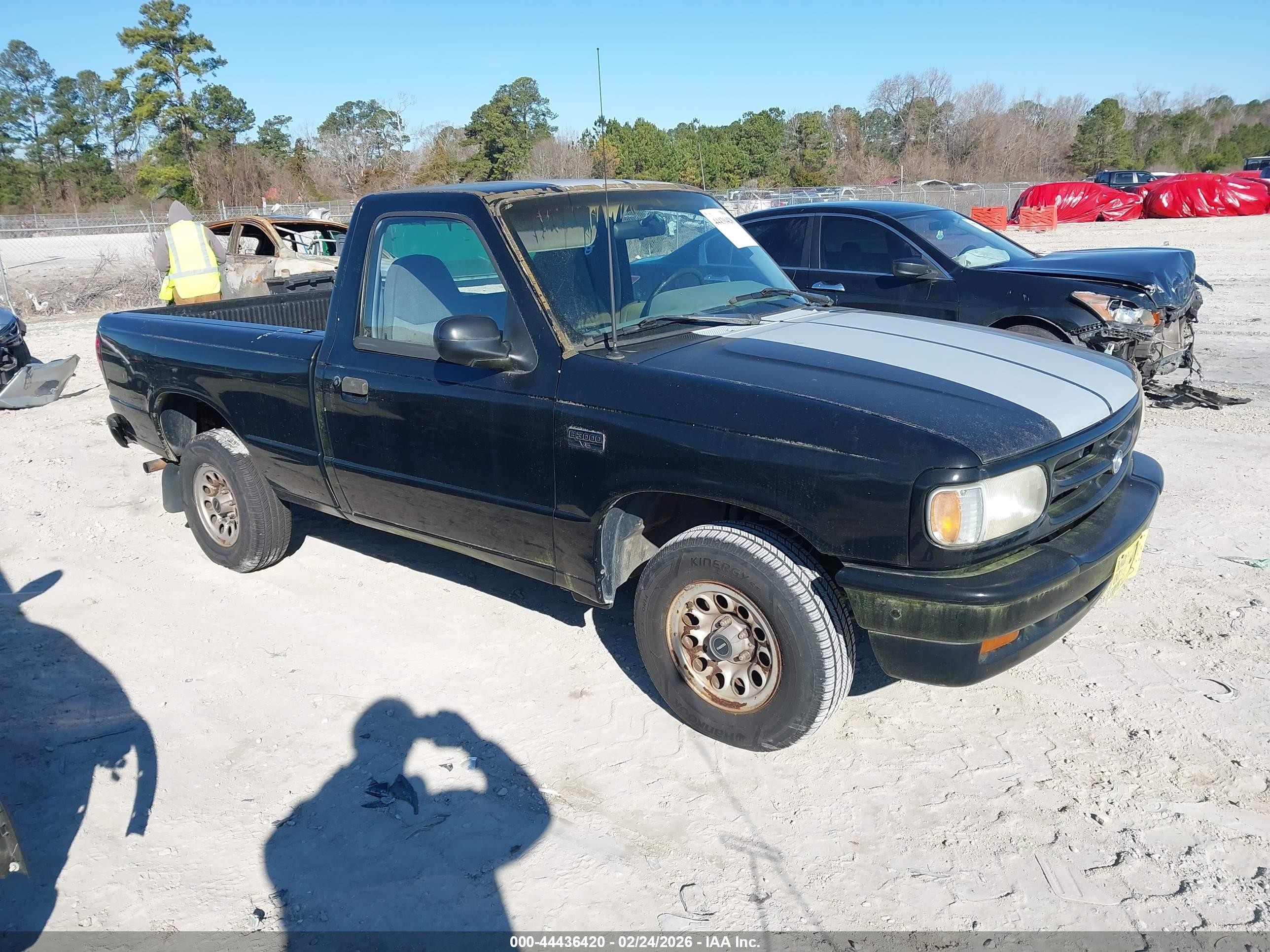 1994 Mazda B3000   Черный vin: 4F4CR12U4RTM71306