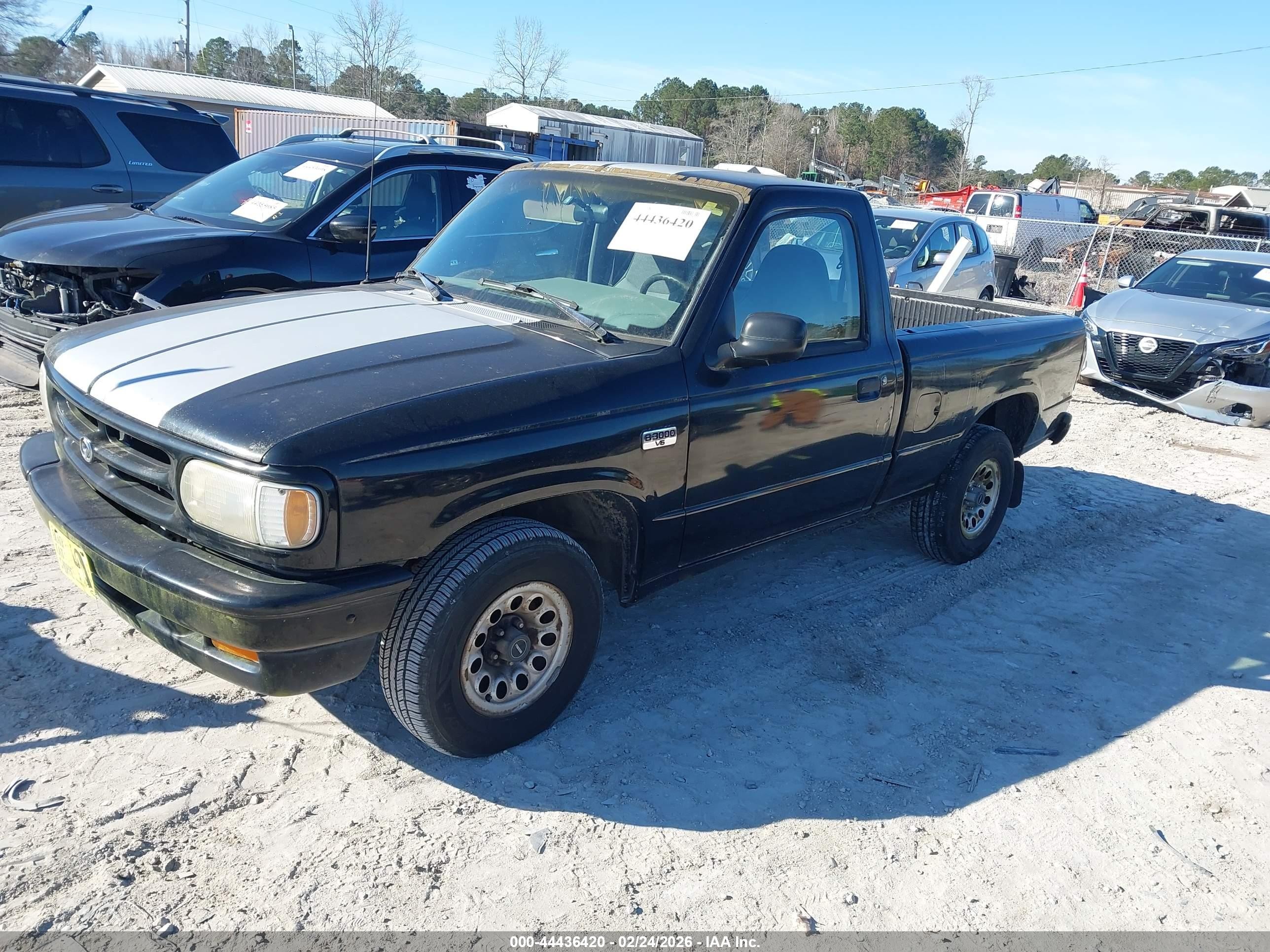 1994 Mazda B3000   Черный vin: 4F4CR12U4RTM71306