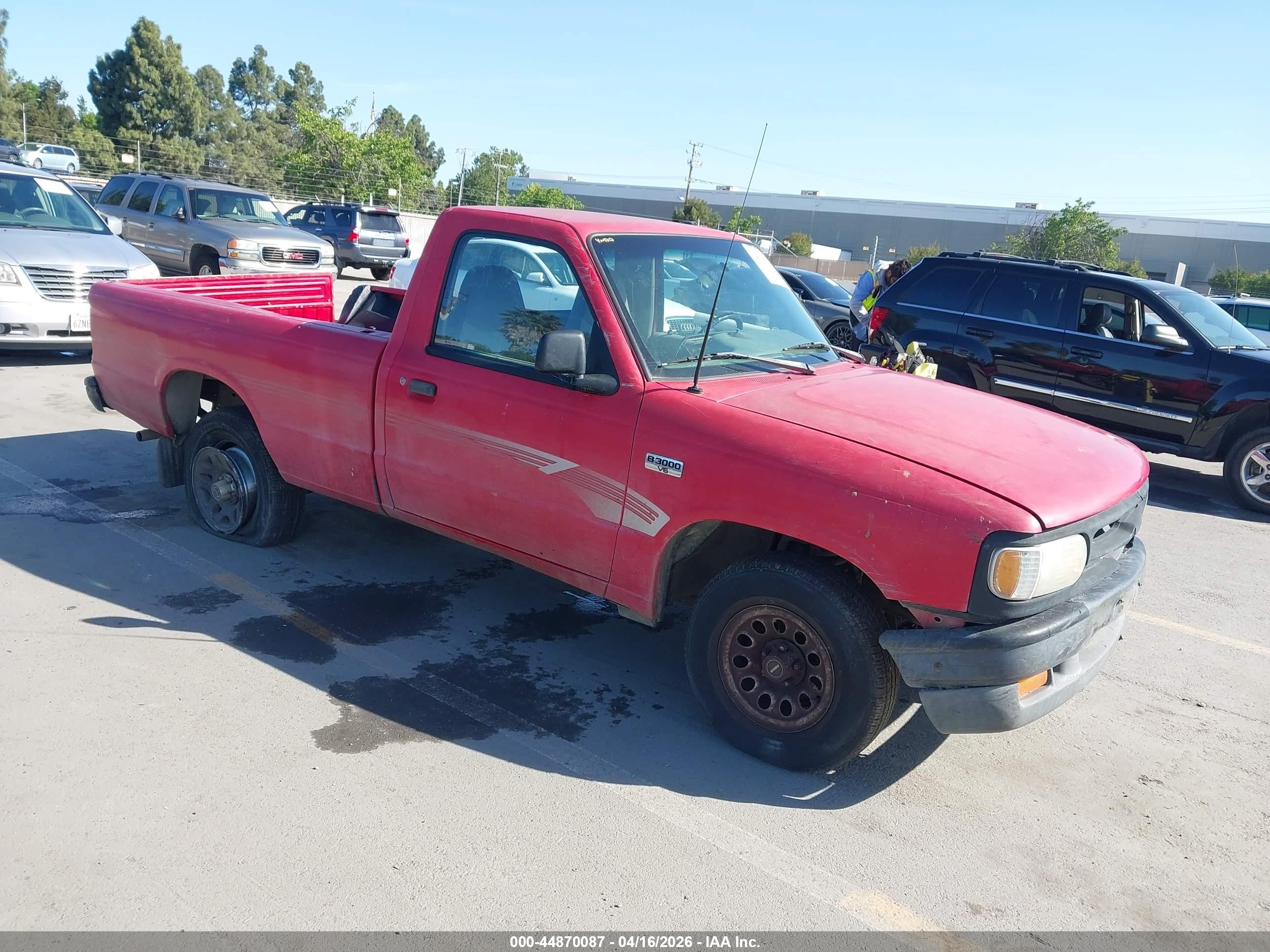 1994 Mazda B3000   Red vin: 4F4CR12U8RTM10380