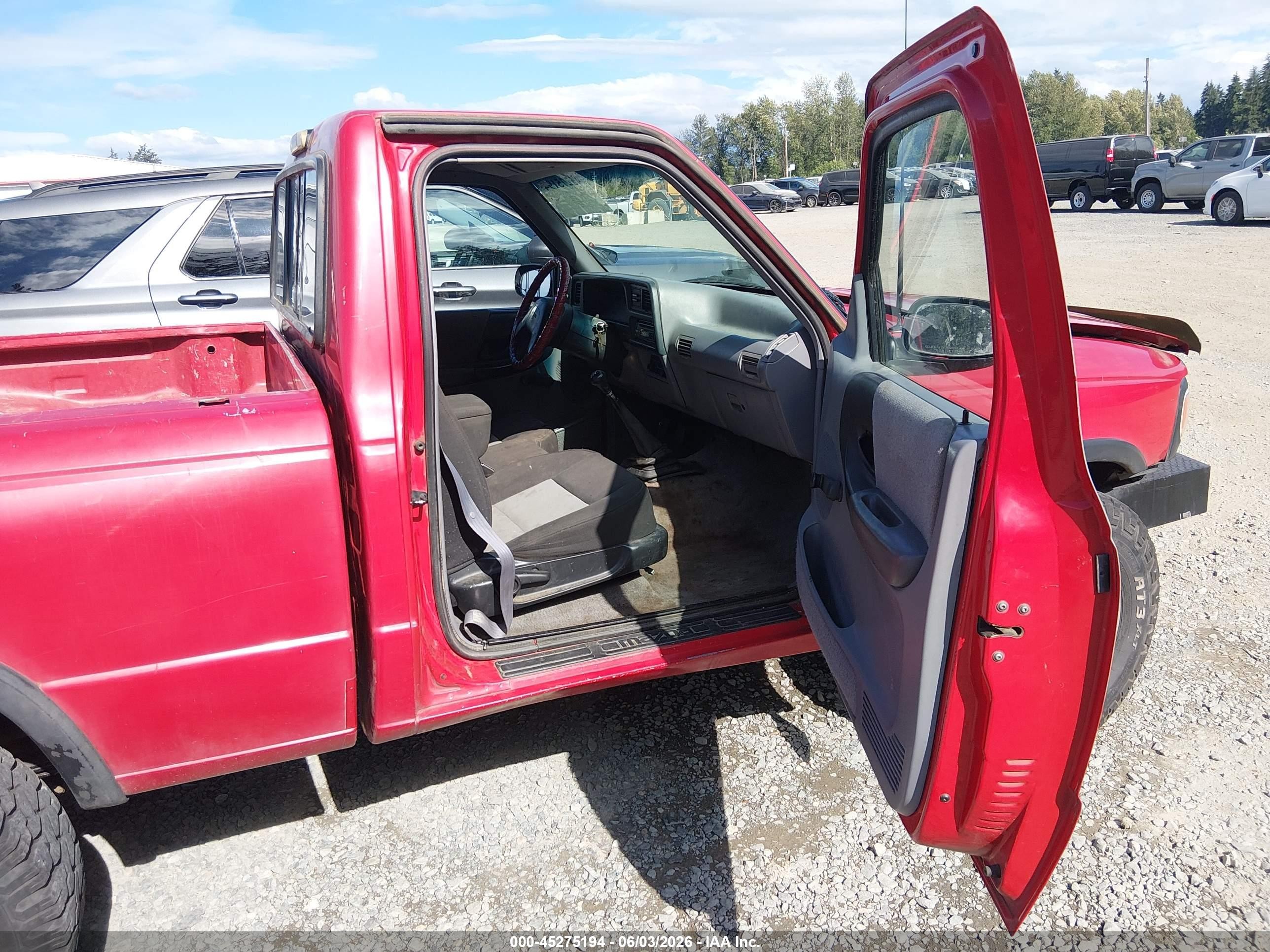1994 Mazda B4000   Red vin: 4F4CR13X1RTM15042