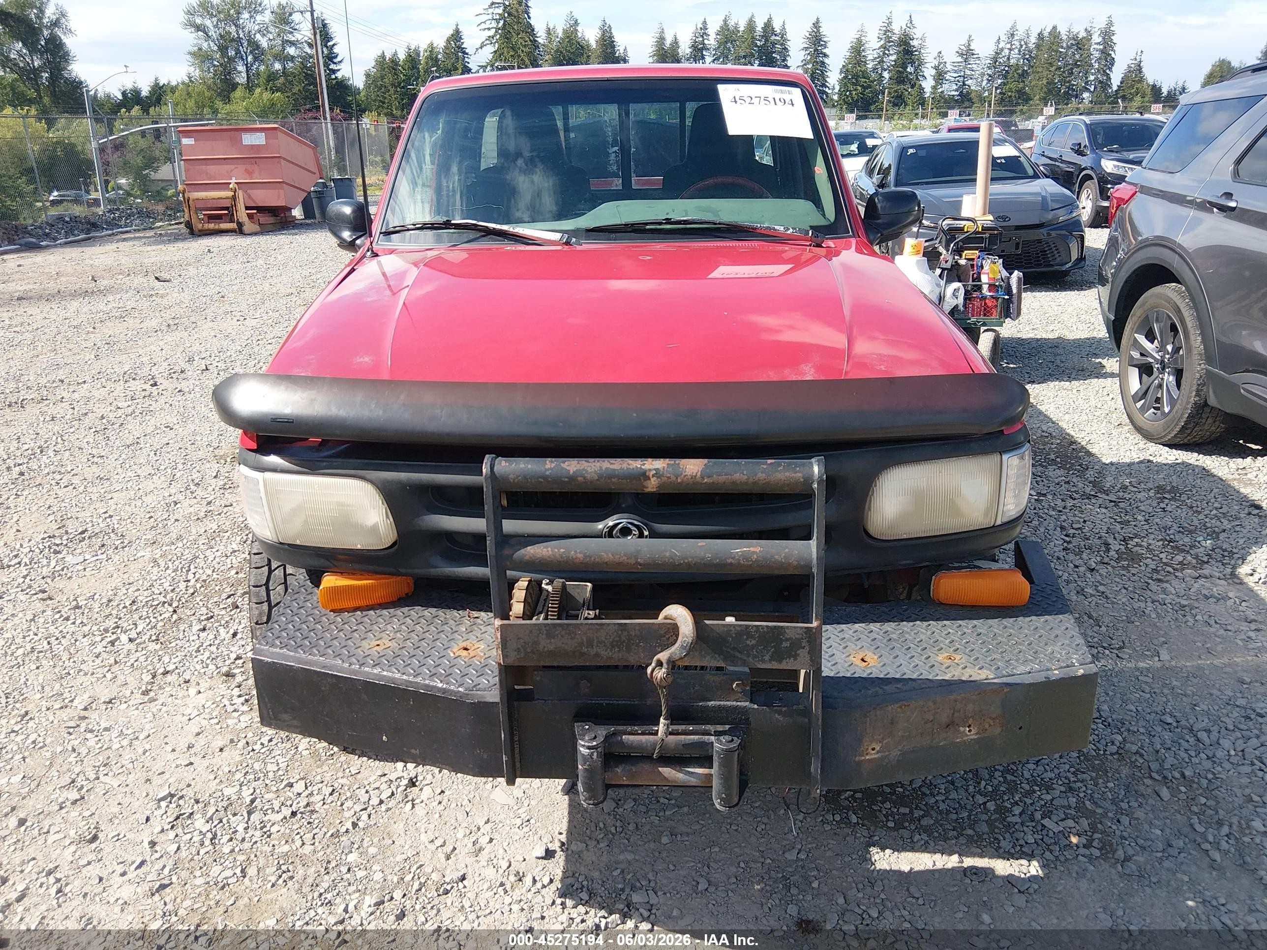 1994 Mazda B4000   Red vin: 4F4CR13X1RTM15042