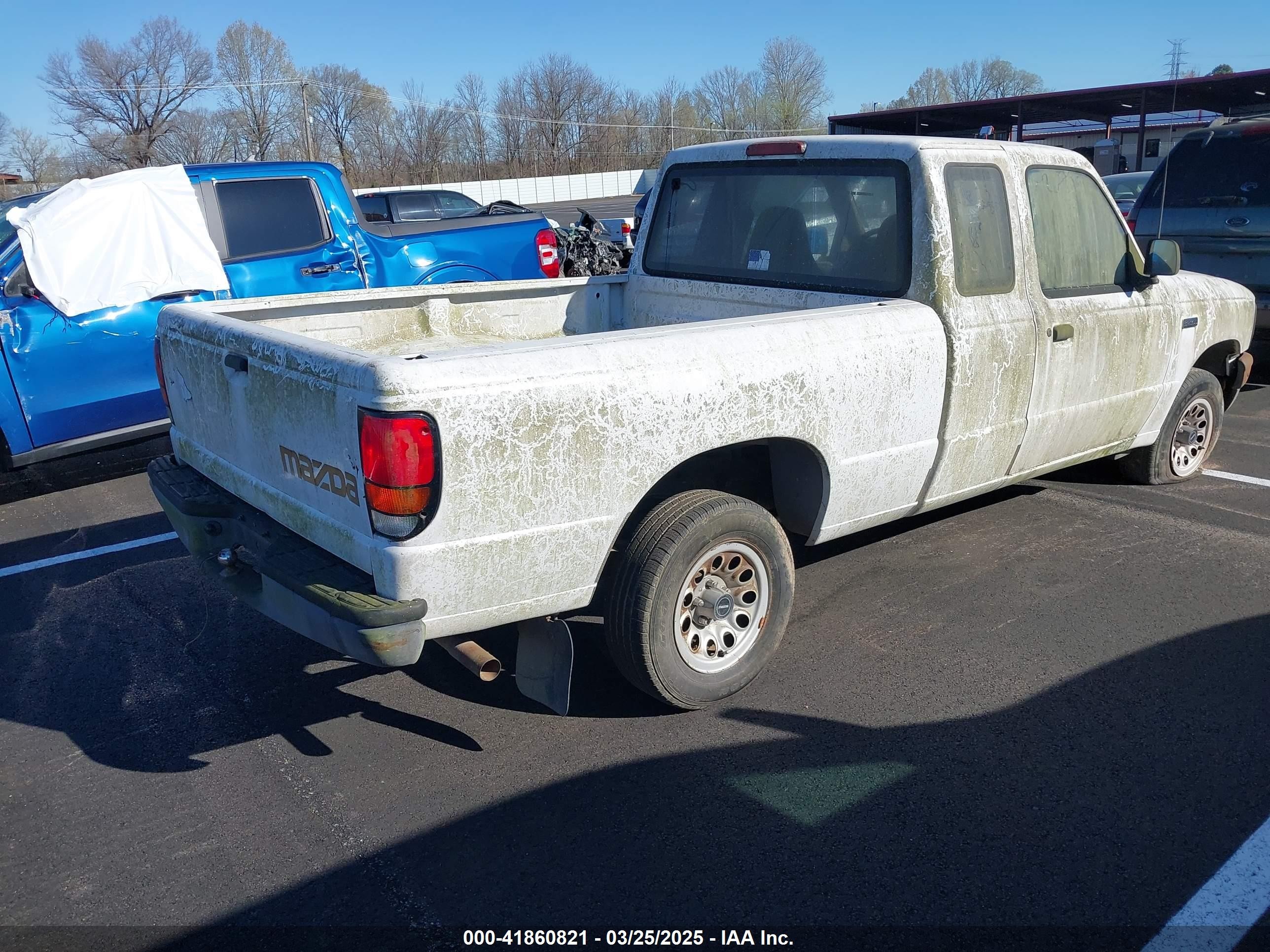 1994 Mazda B2300 Cab Plus White vin: 4F4CR16A3RTN13853