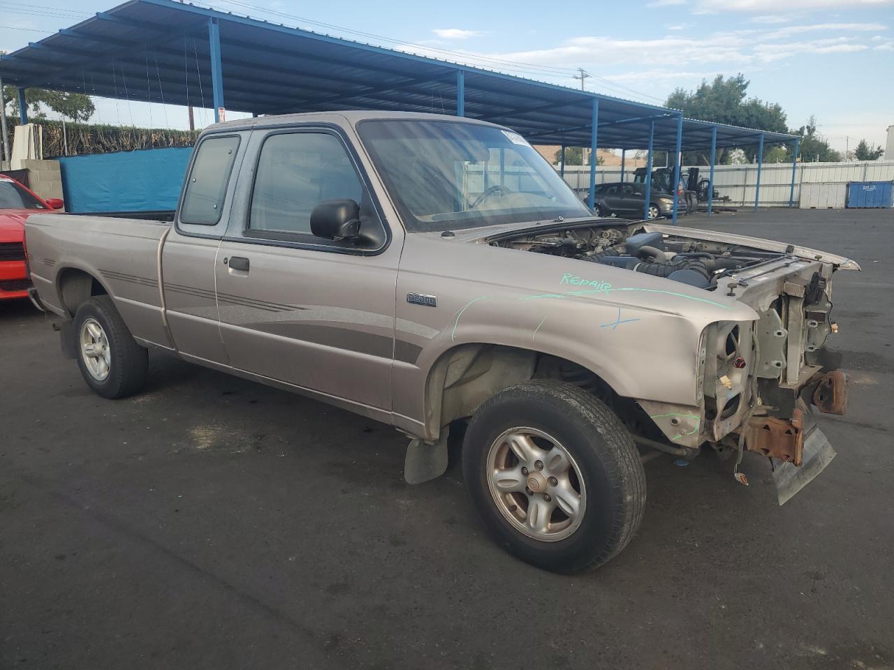1996 Mazda B2300 Cab Plus Silver vin: 4F4CR16A3TTM29958