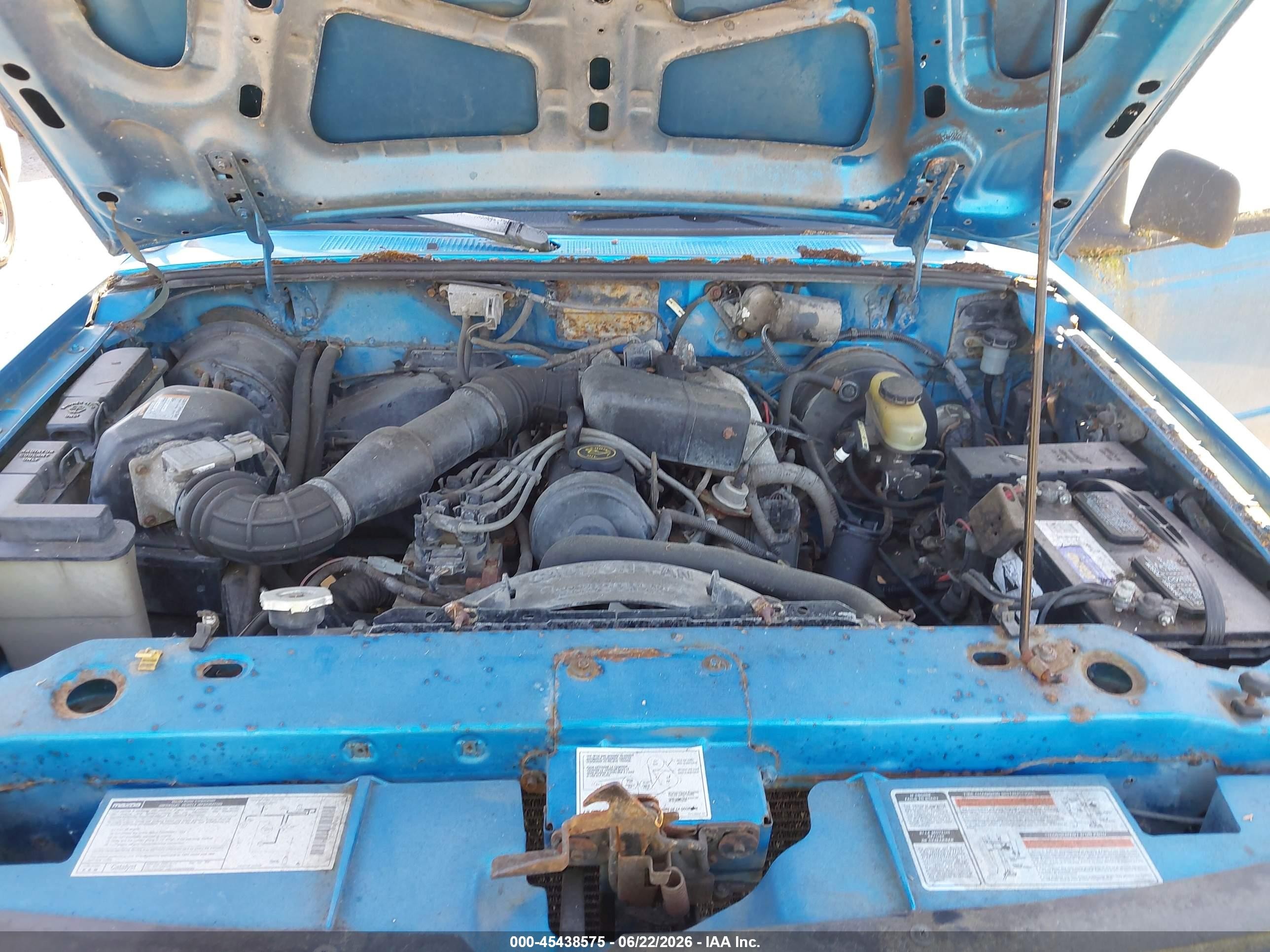 1994 Mazda B2300 Cab Plus Синий vin: 4F4CR16A4RTM76523