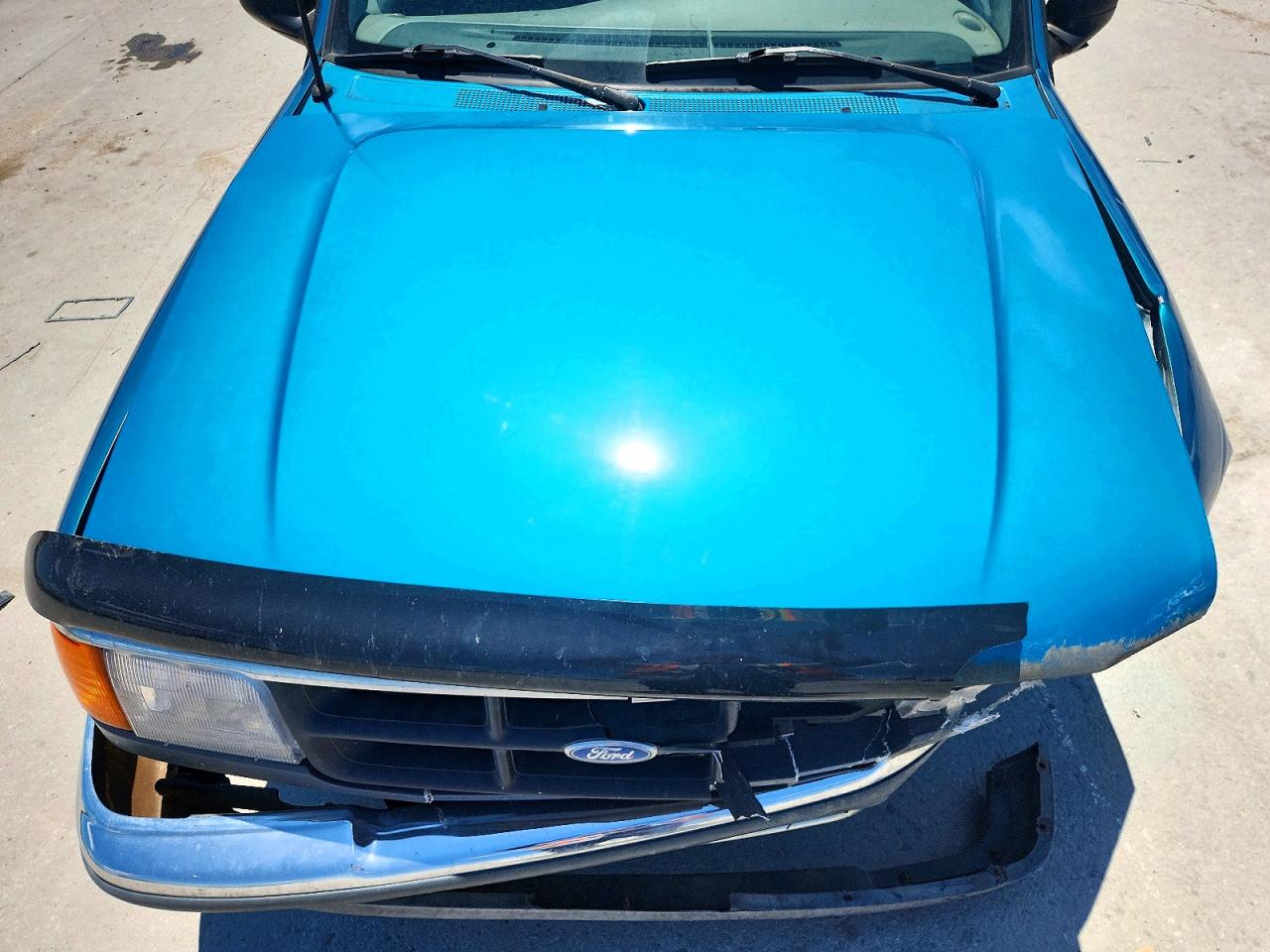 1995 Mazda B2300 Cab Plus Blue vin: 4F4CR16A4STM20667