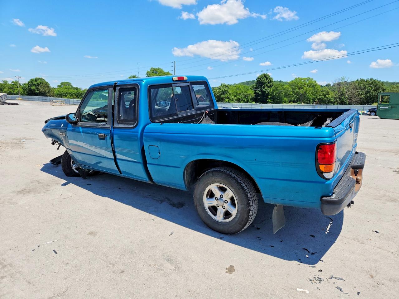 1995 Mazda B2300 Cab Plus Blue vin: 4F4CR16A4STM20667