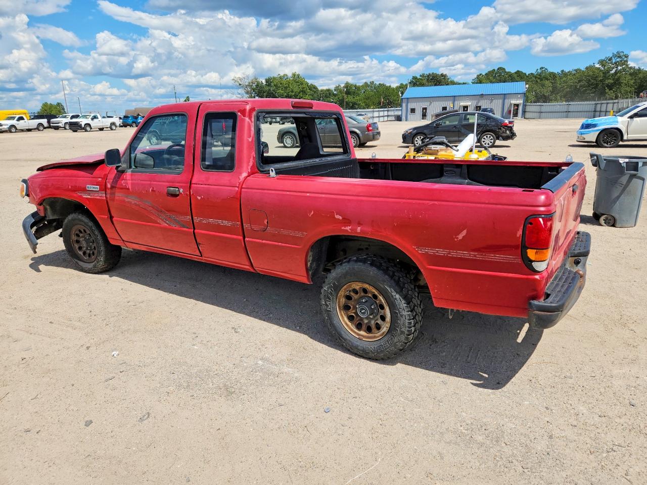 1994 Mazda B2300 Cab Plus Red vin: 4F4CR16A8RTM63967
