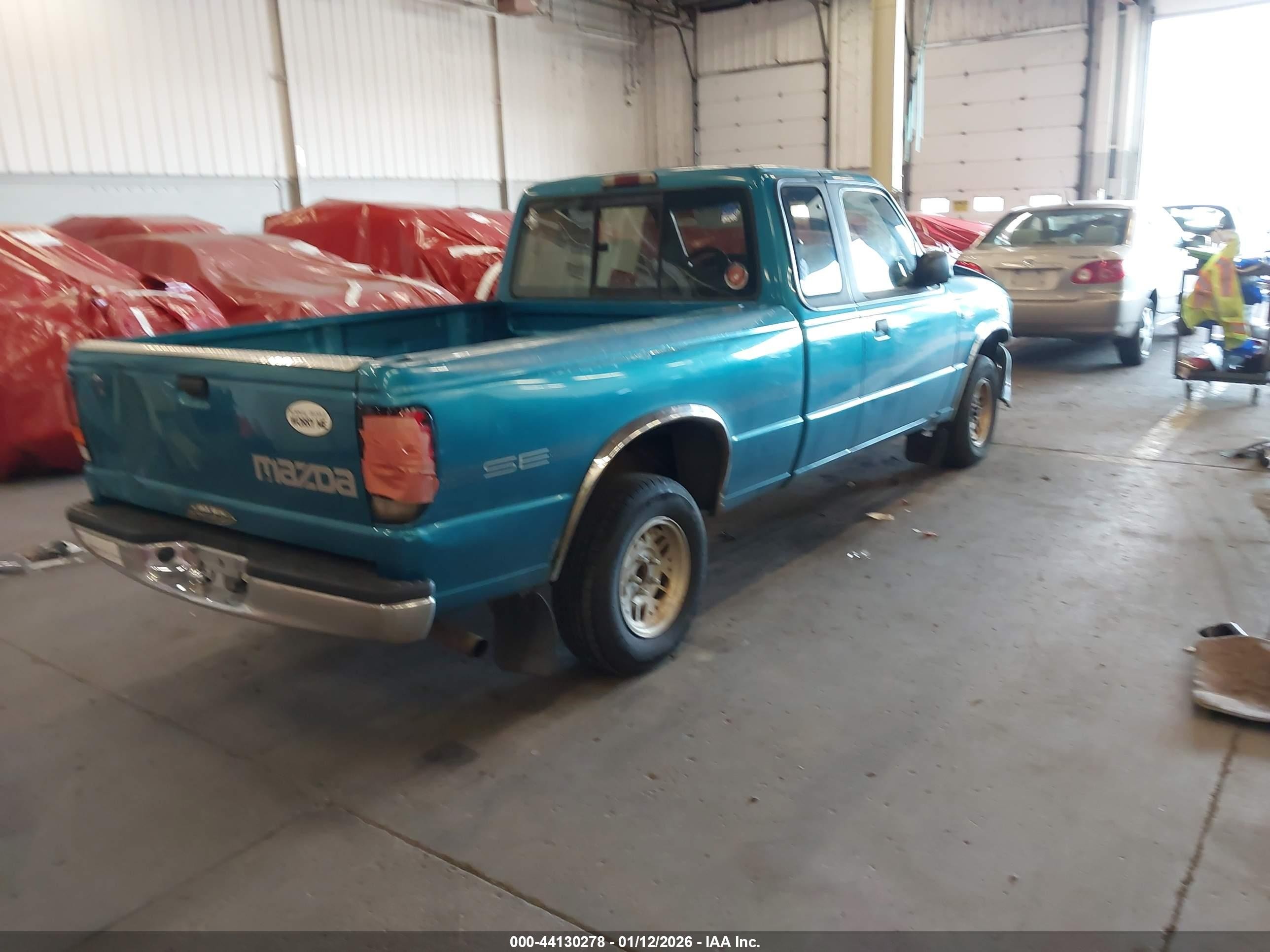 1996 Mazda B2300 Cab Plus Blue vin: 4F4CR16A9TTM06507