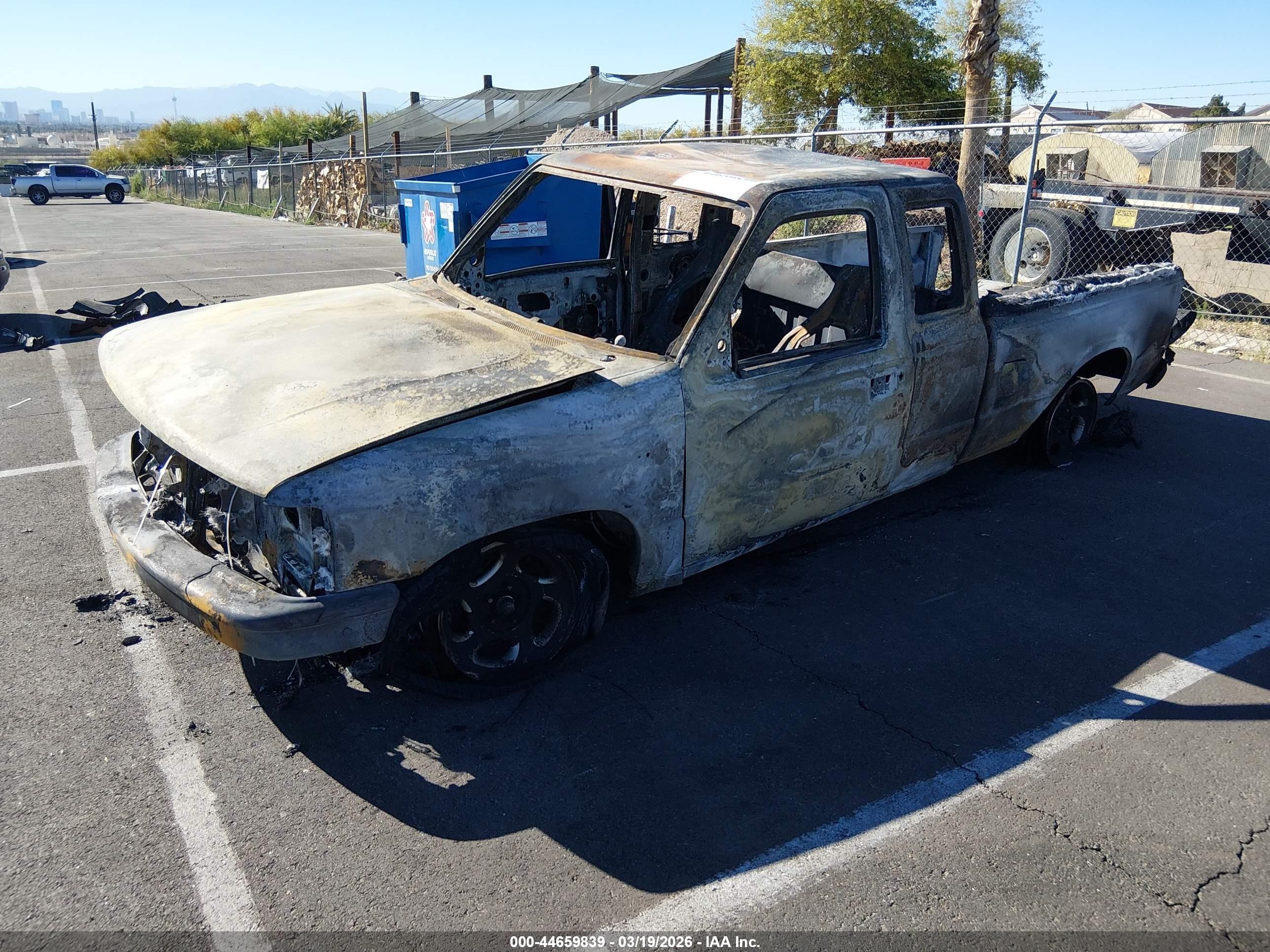 1994 Mazda B3000 Cab Plus Gray vin: 4F4CR16U2RTM96232