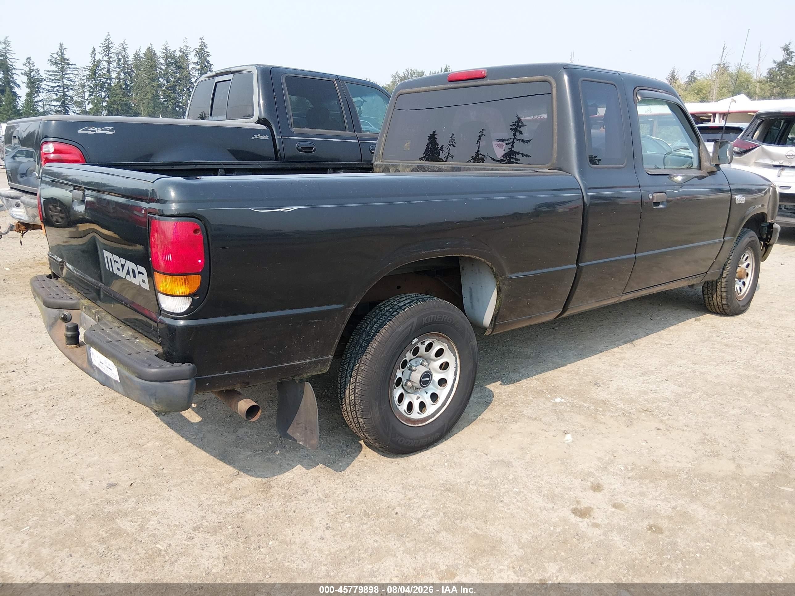 1994 Mazda B3000 Cab Plus Black vin: 4F4CR16U4RTM75379
