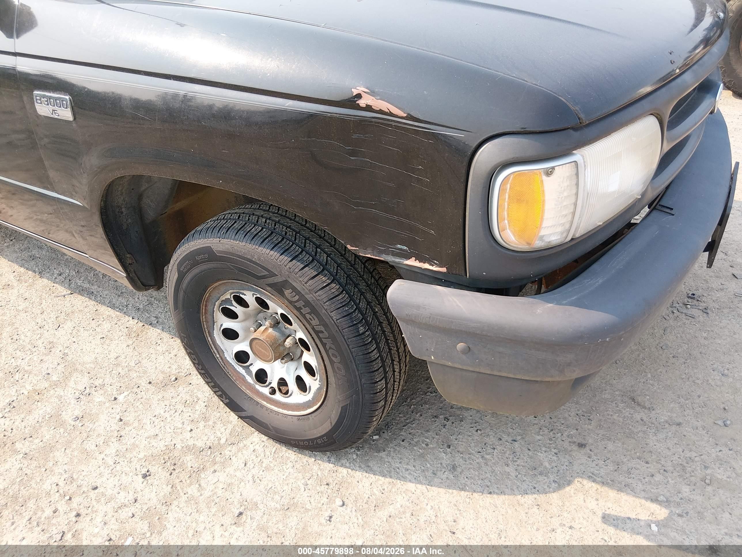1994 Mazda B3000 Cab Plus Black vin: 4F4CR16U4RTM75379