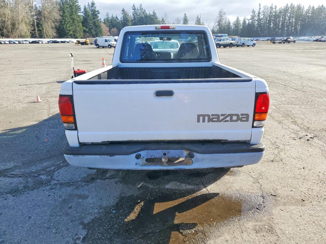 1994 Mazda B3000 Cab Plus White vin: 4F4CR16U4RTN00328