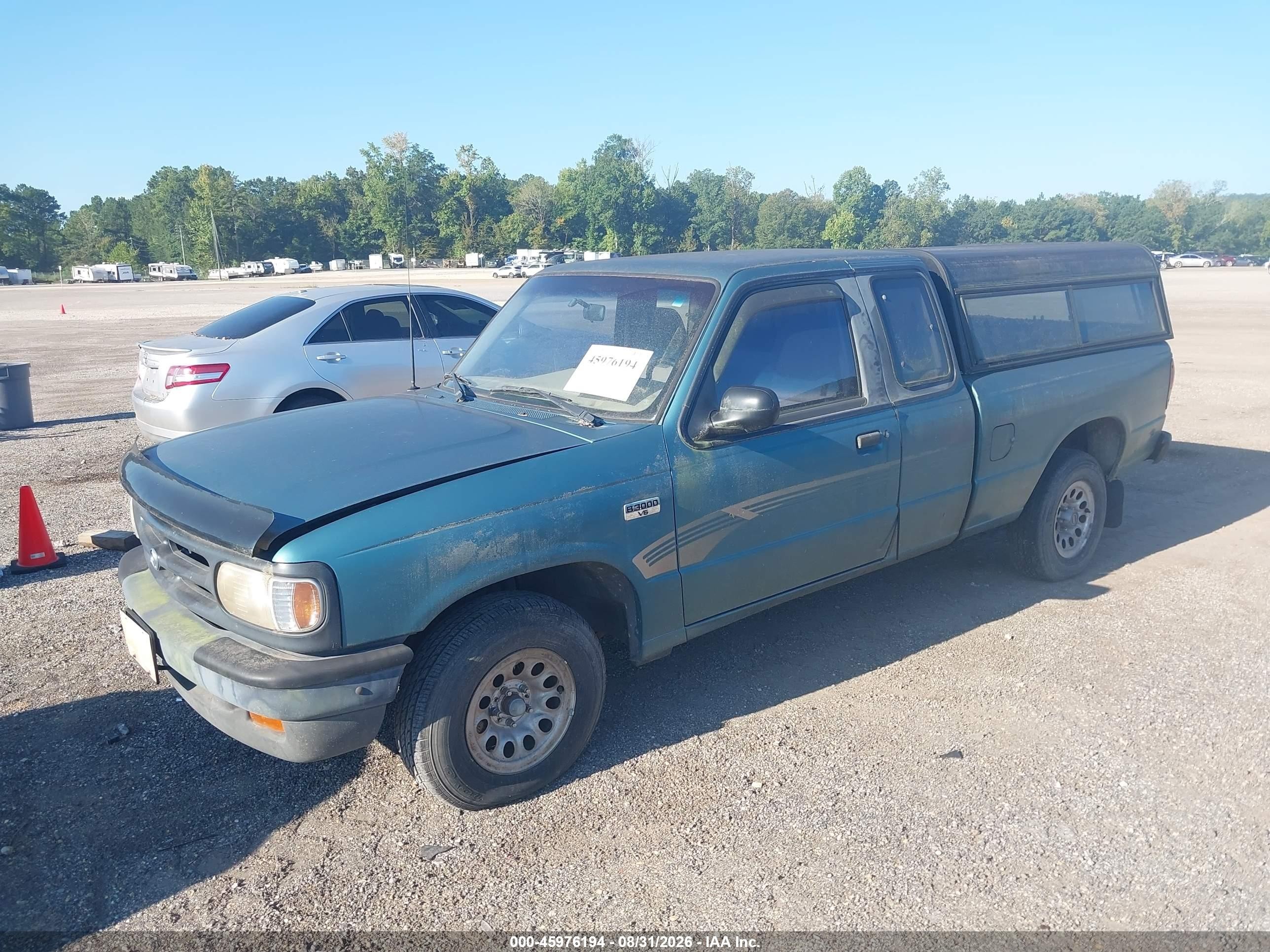 1994 Mazda B3000 Cab Plus Green vin: 4F4CR16U7RTM34230