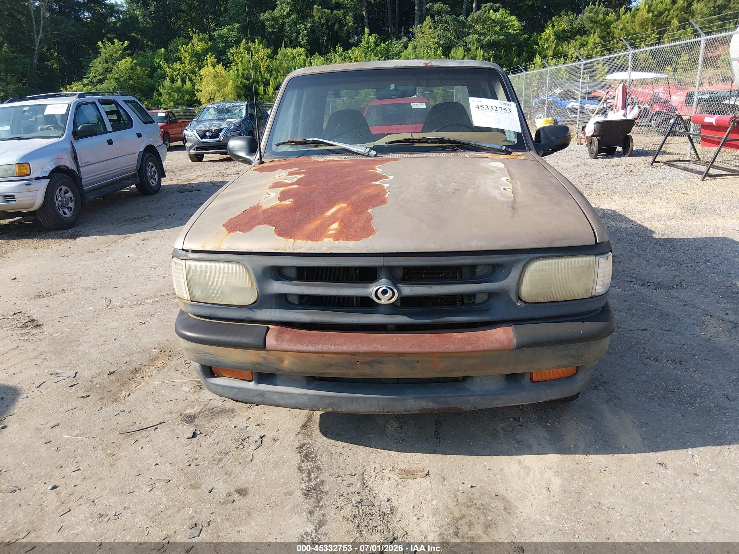 1994 Mazda B3000 Cab Plus Brown vin: 4F4CR16U7RTM57894