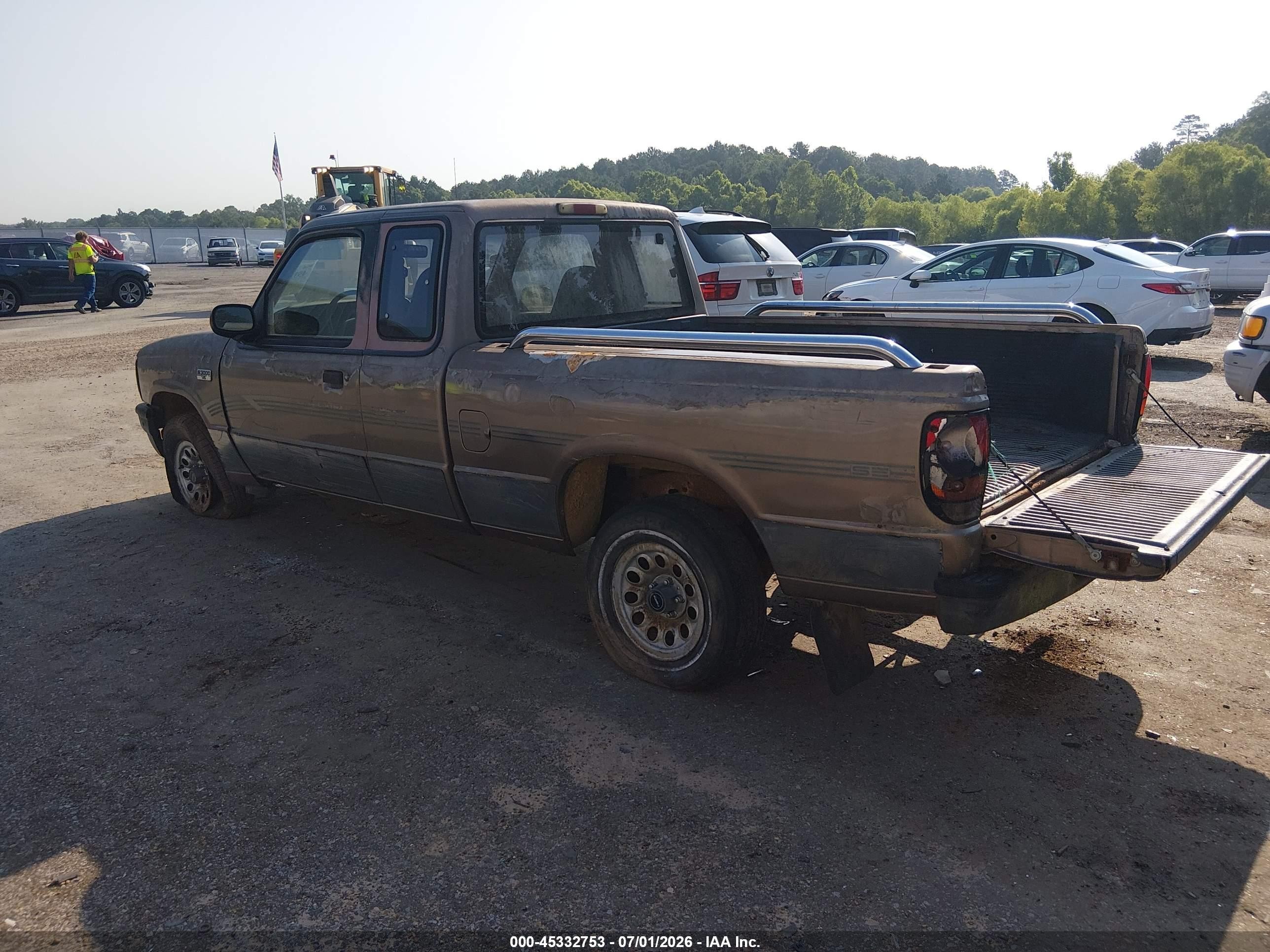 1994 Mazda B3000 Cab Plus Brown vin: 4F4CR16U7RTM57894