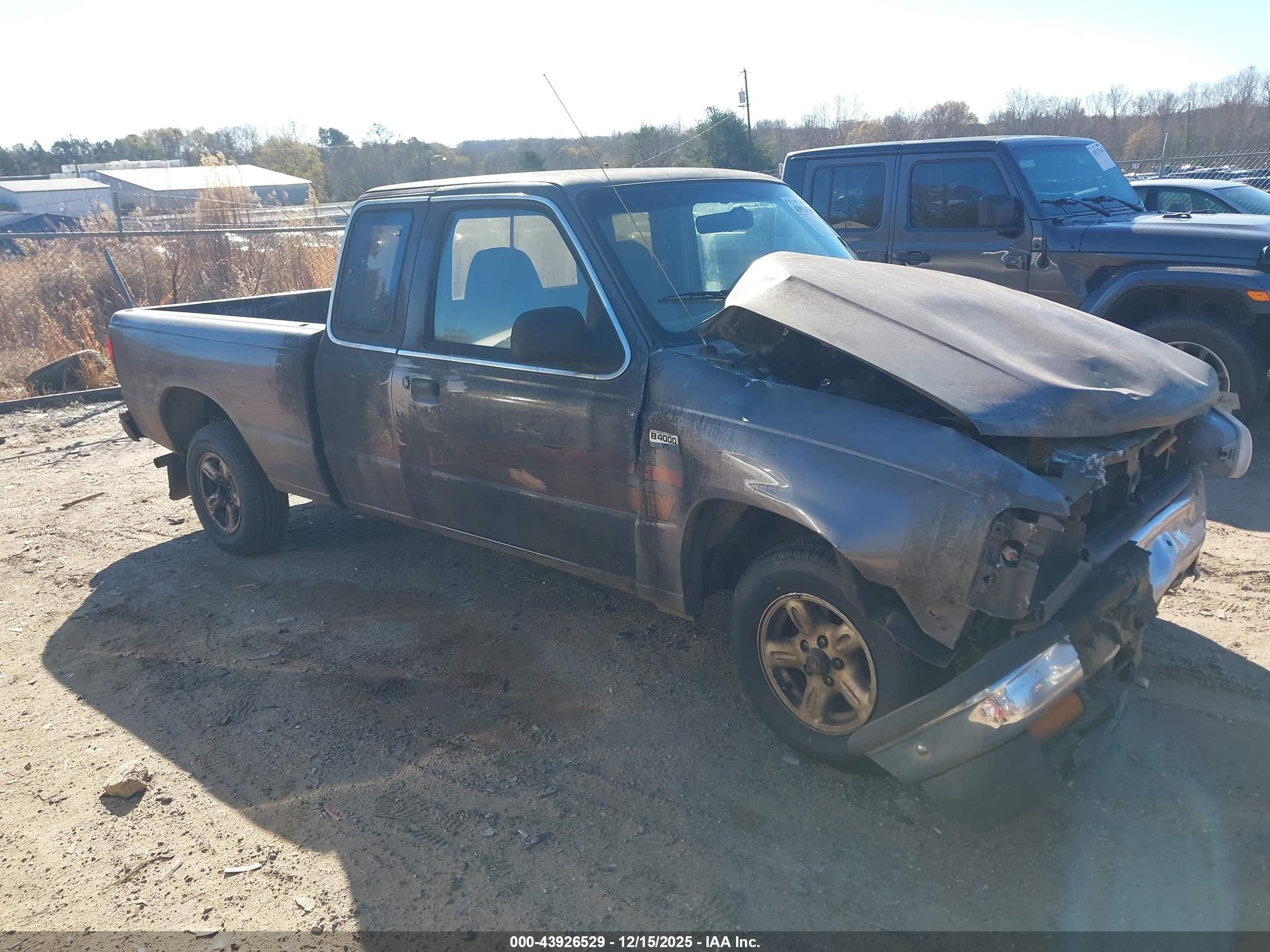 1997 Mazda B4000 Se Gray vin: 4F4CR16X1VTM02717