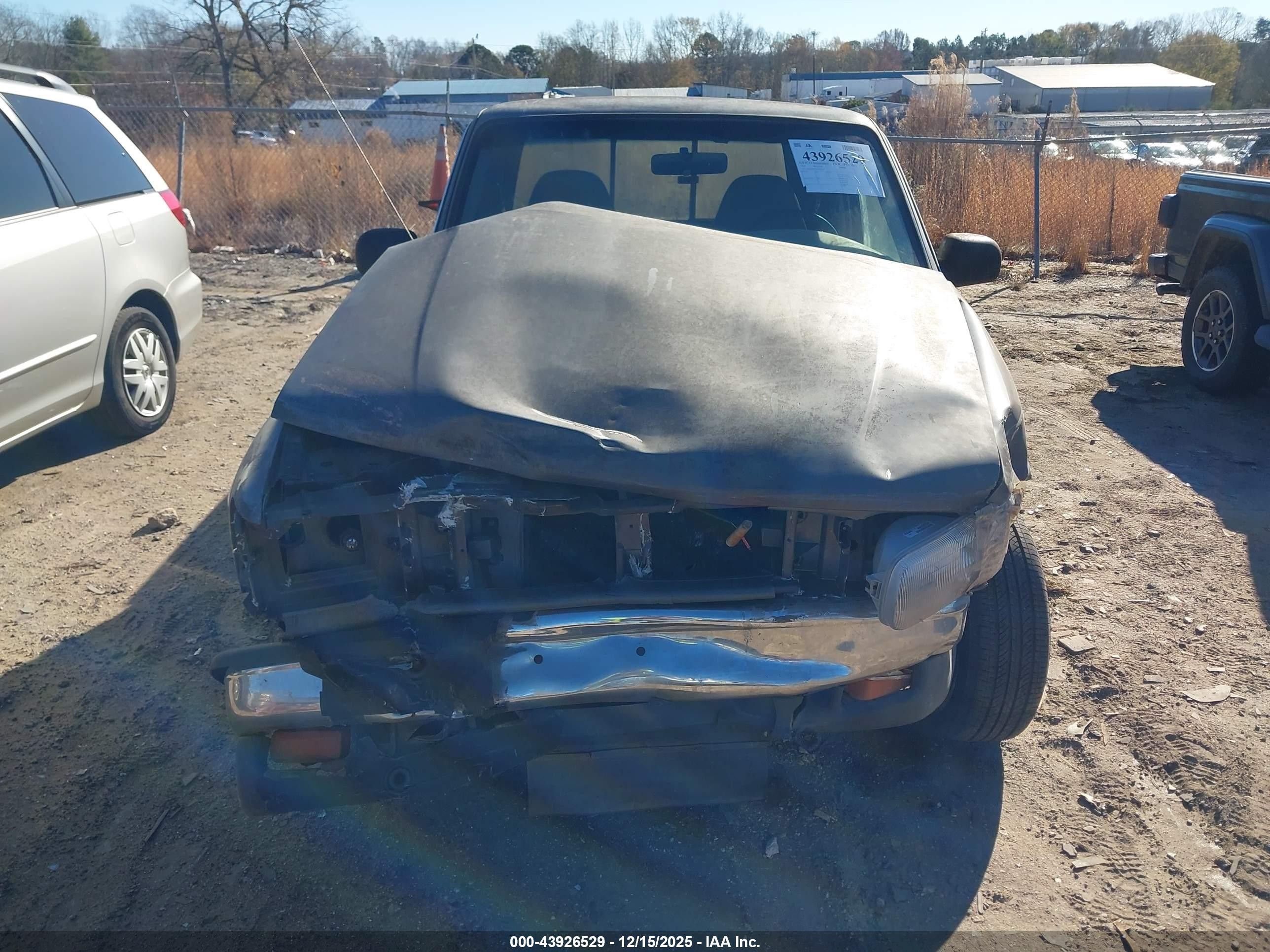 1997 Mazda B4000 Se Gray vin: 4F4CR16X1VTM02717