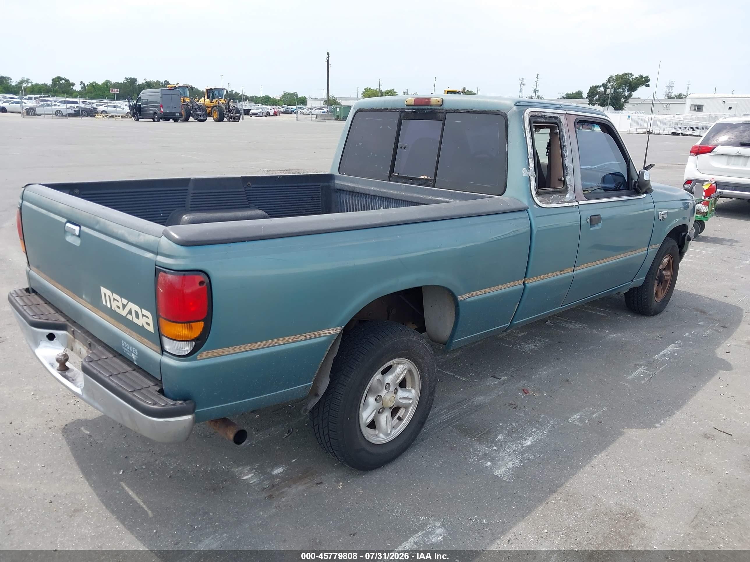 1994 Mazda B4000 Cab Plus Green vin: 4F4CR16X5RTM65695