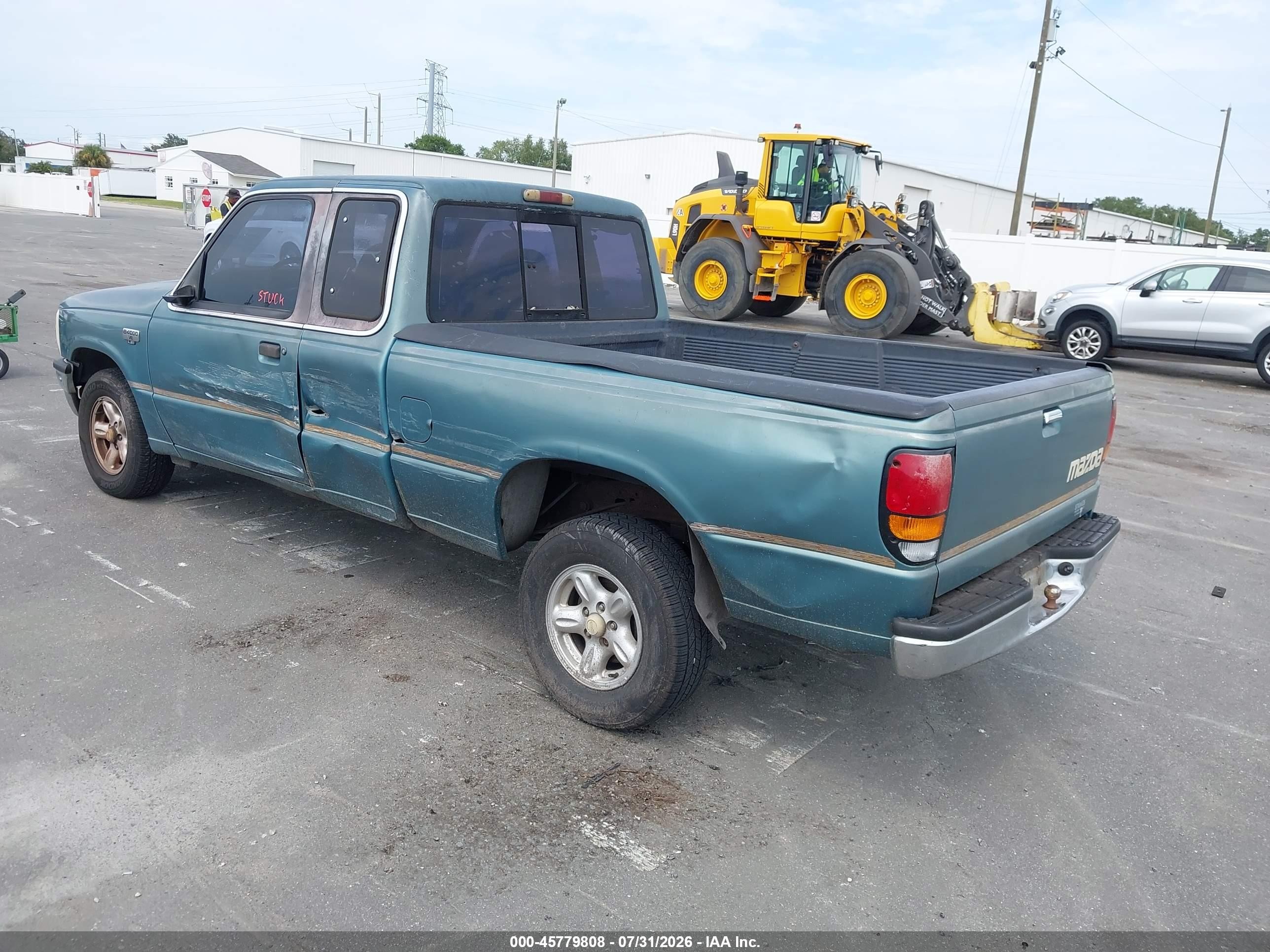 1994 Mazda B4000 Cab Plus Green vin: 4F4CR16X5RTM65695