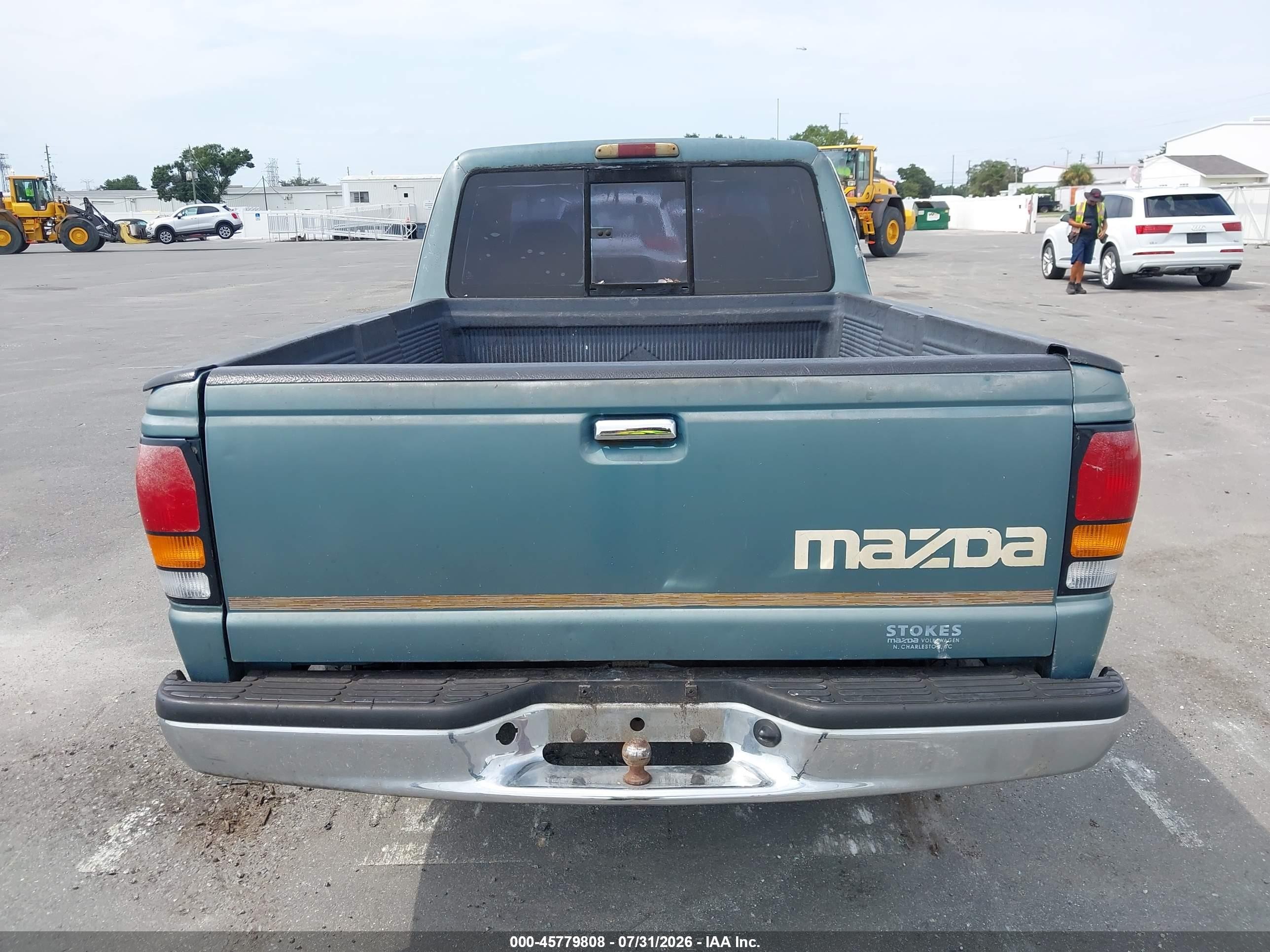 1994 Mazda B4000 Cab Plus Green vin: 4F4CR16X5RTM65695