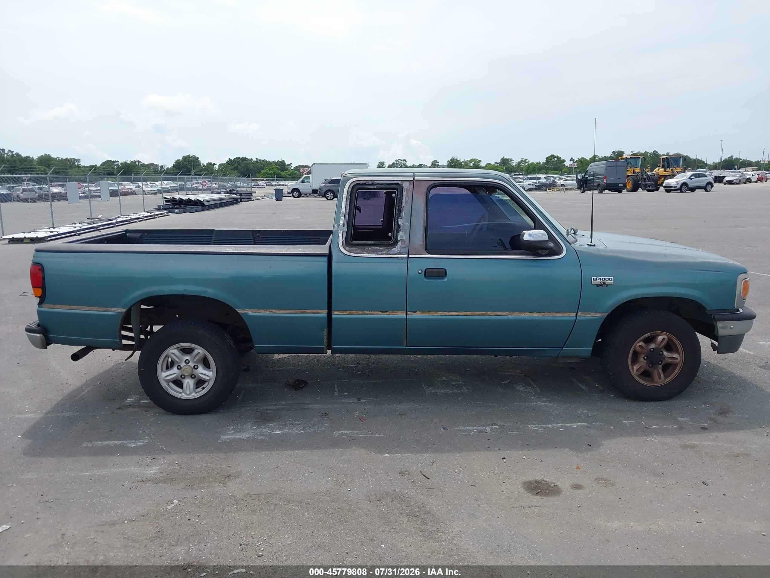 1994 Mazda B4000 Cab Plus Green vin: 4F4CR16X5RTM65695
