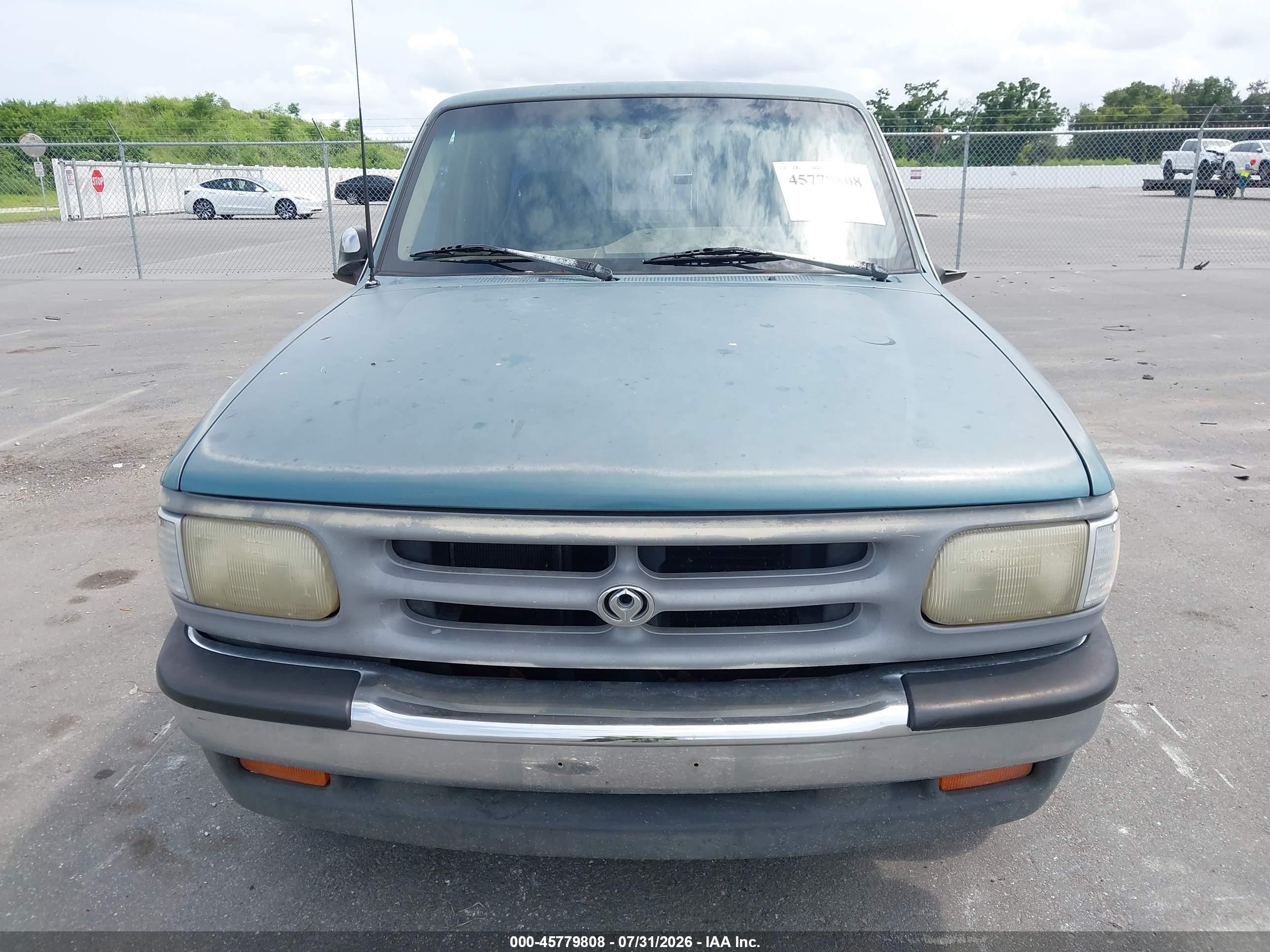 1994 Mazda B4000 Cab Plus Green vin: 4F4CR16X5RTM65695