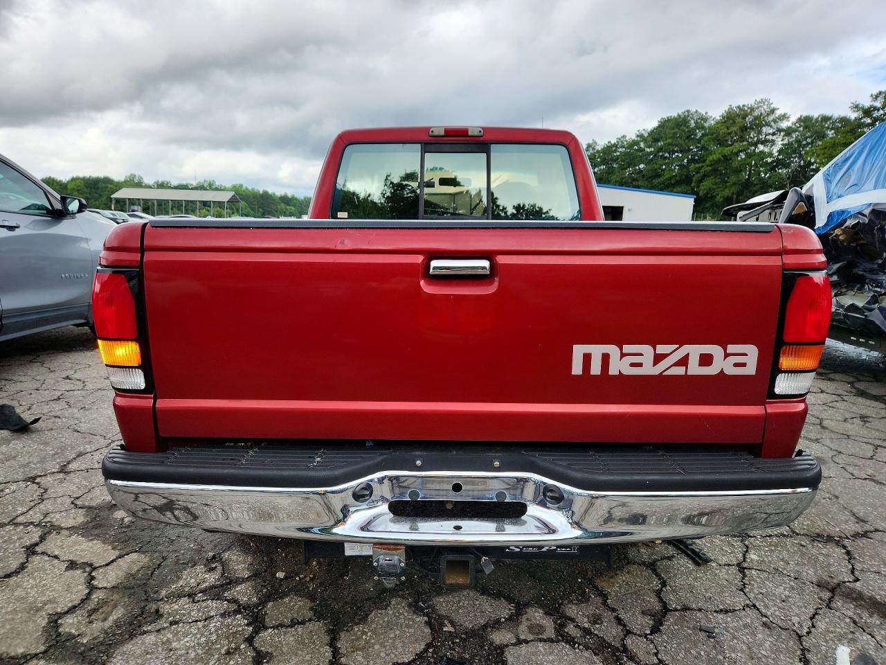 1997 Mazda B4000 Cab Plus Red vin: 4F4CR16X5VTM26910