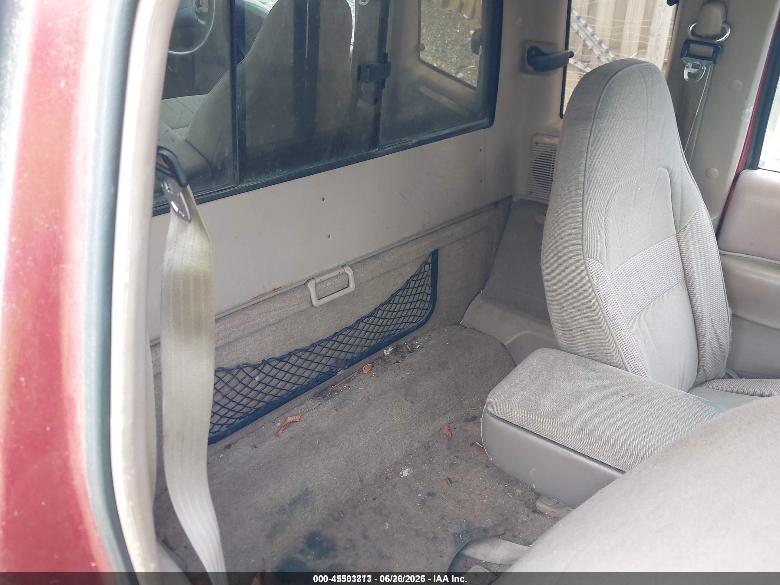 1997 Mazda B4000 Se Burgundy vin: 4F4CR16XXVTM16843