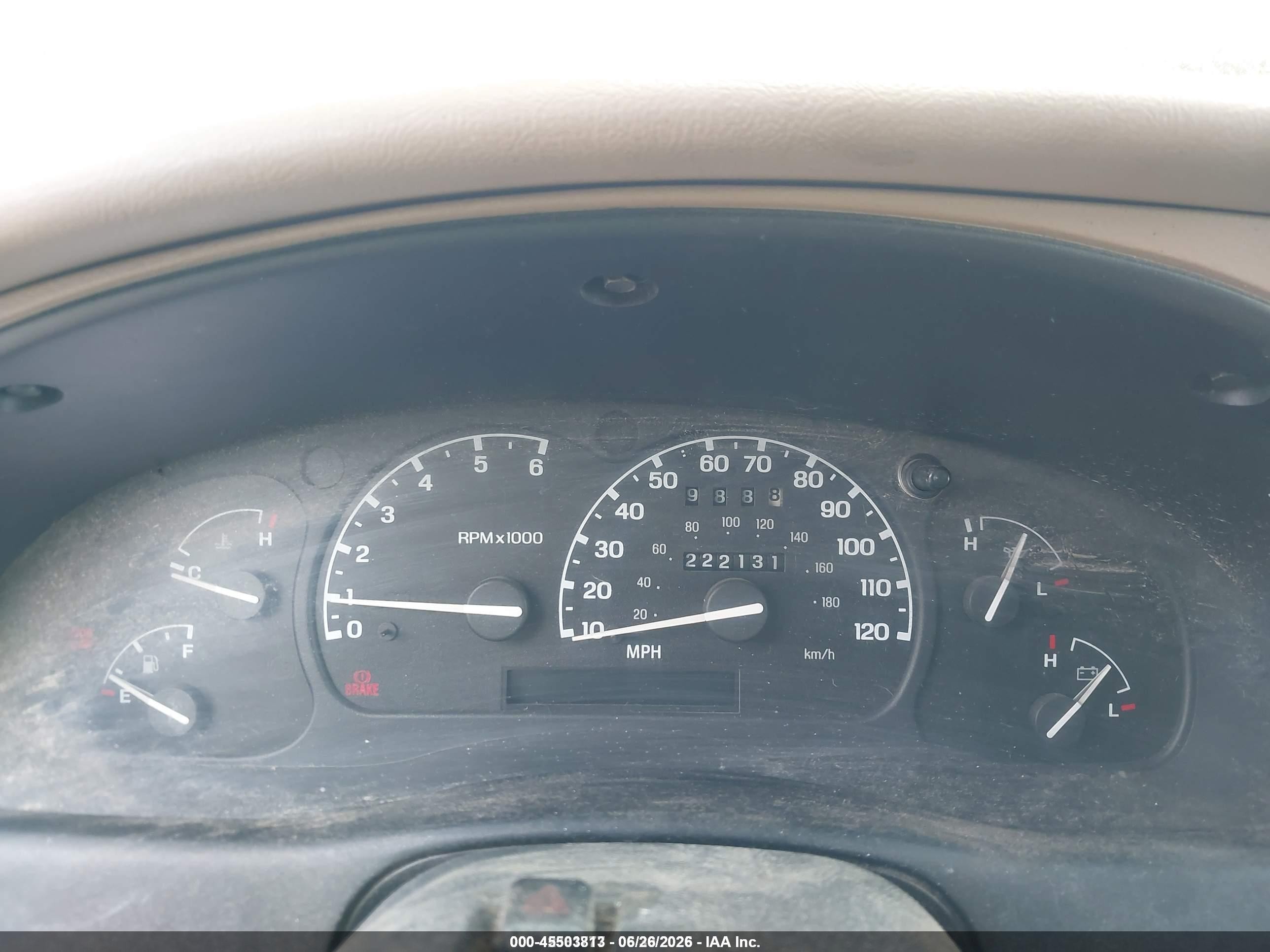 1997 Mazda B4000 Se Burgundy vin: 4F4CR16XXVTM16843