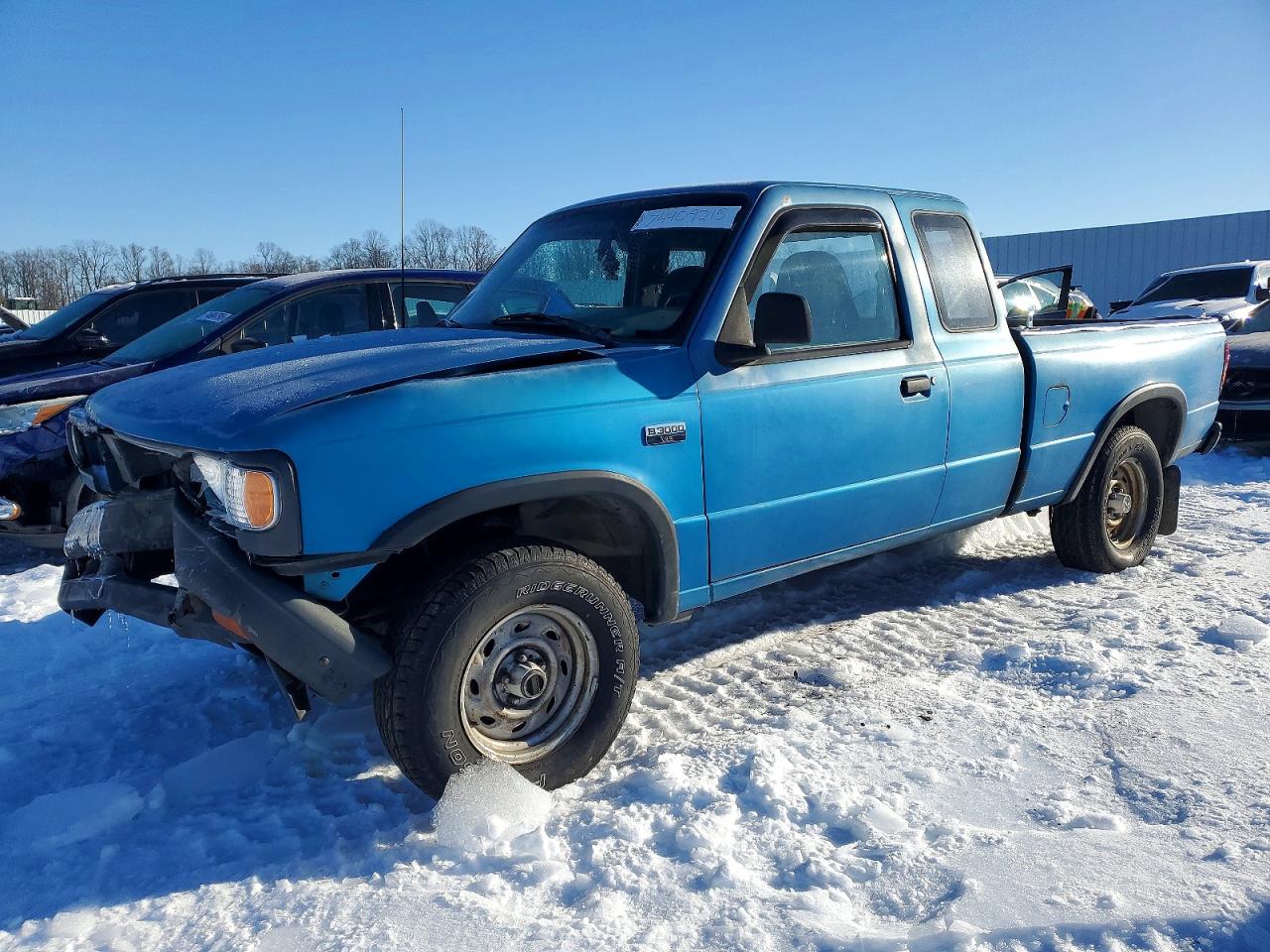 1994 Mazda B3000 Blue vin: 4F4CR17U0RTN08473