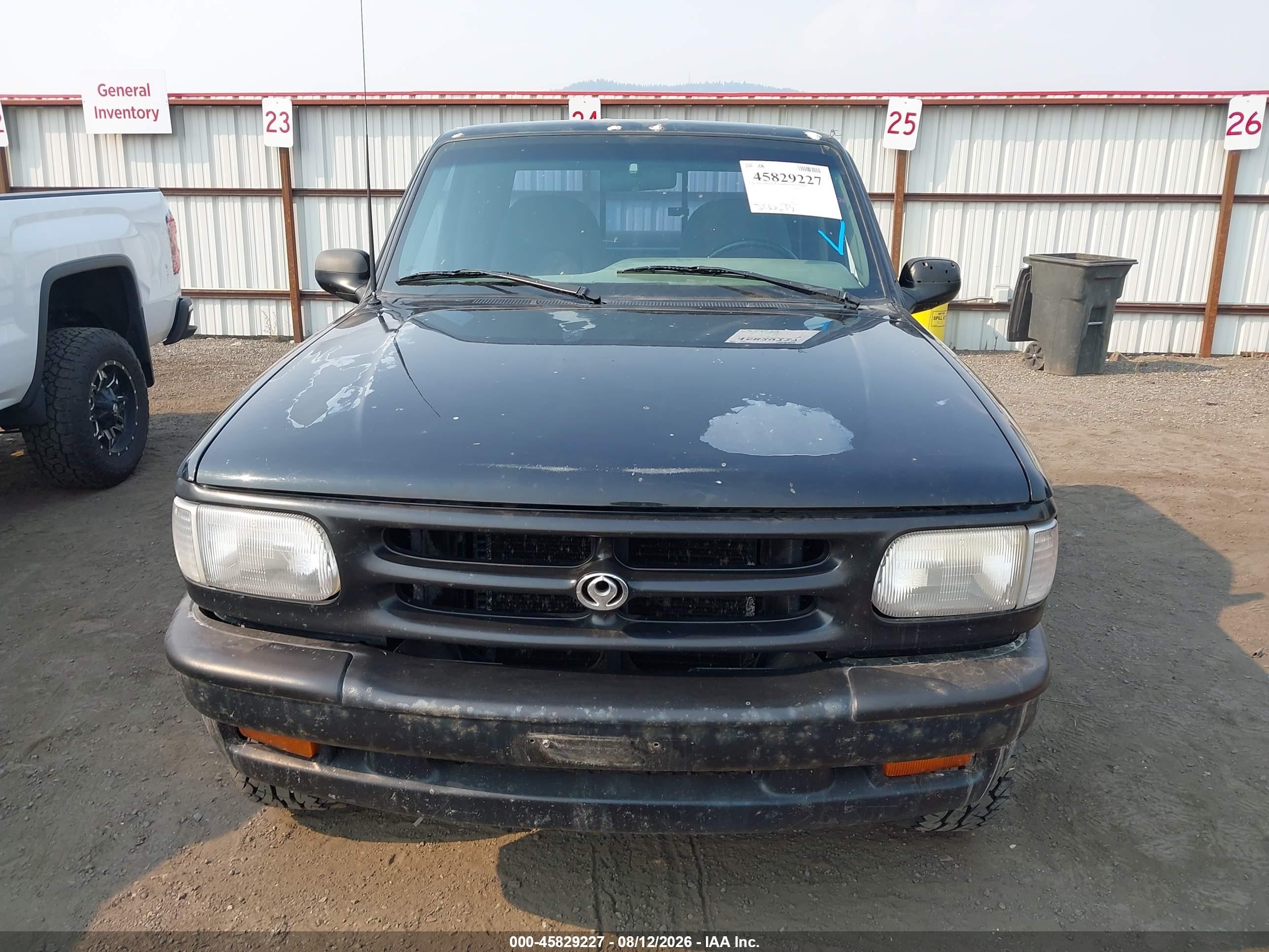 1994 Mazda B4000 Cab Plus Black vin: 4F4DR17X0RTM60620
