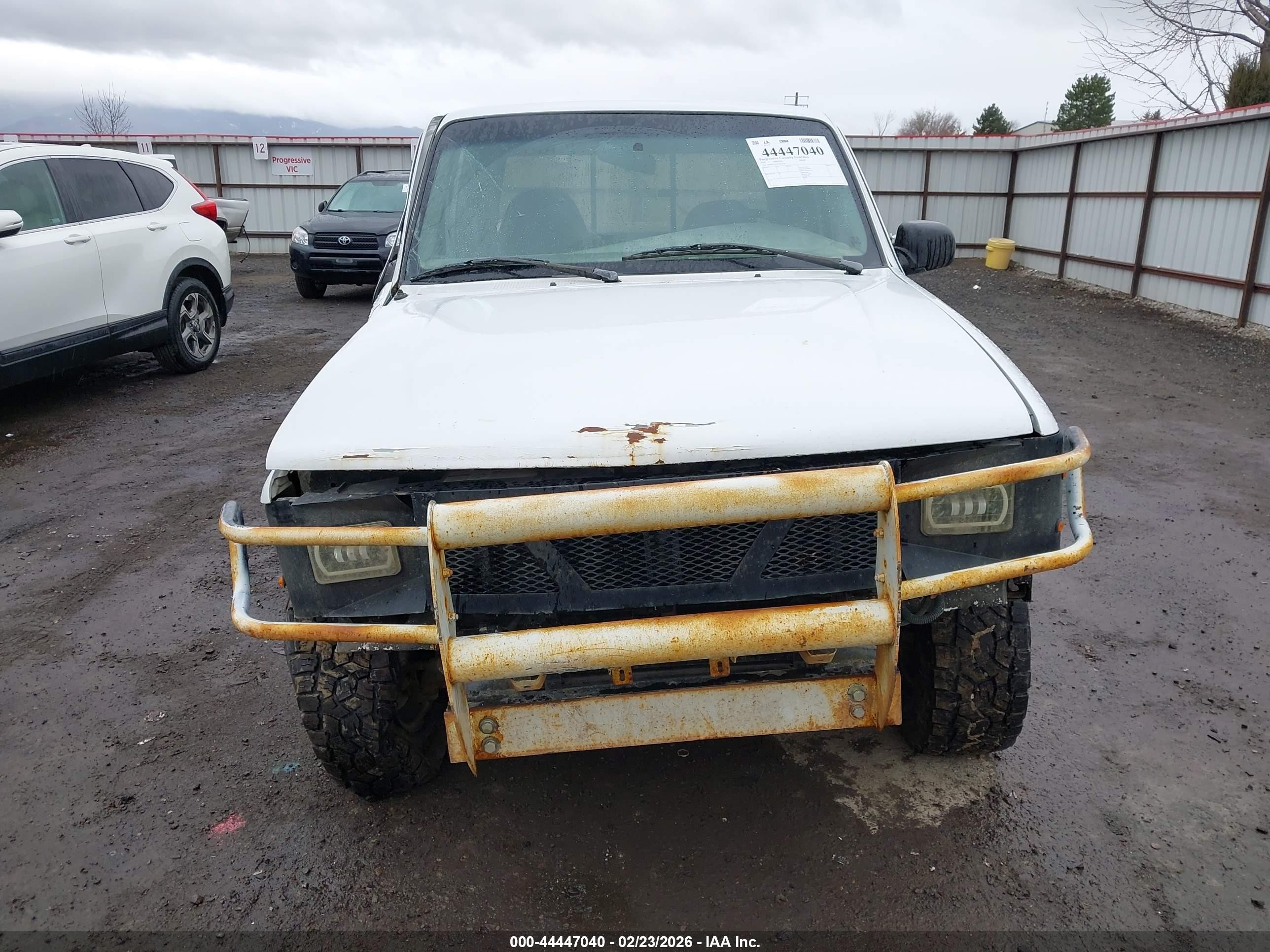 1997 Mazda B4000 Se White vin: 4F4DR17X0VTM15218