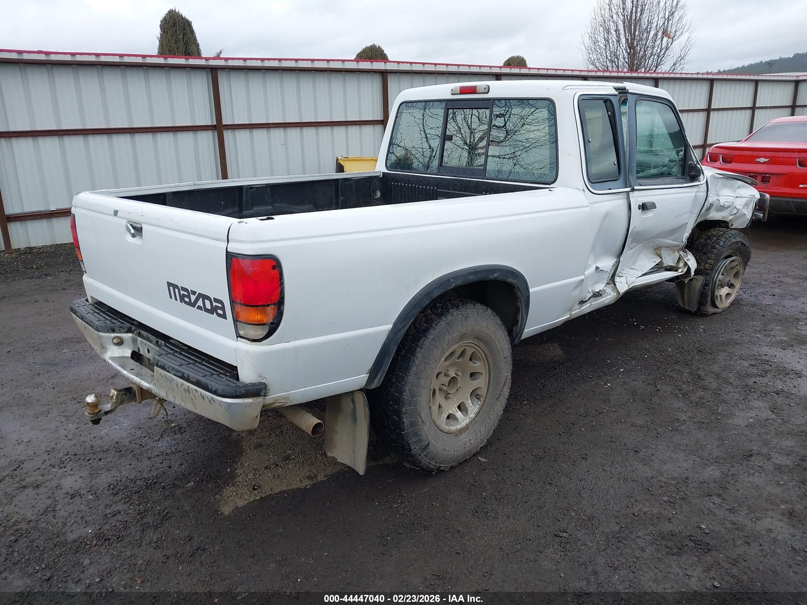 1997 Mazda B4000 Se White vin: 4F4DR17X0VTM15218